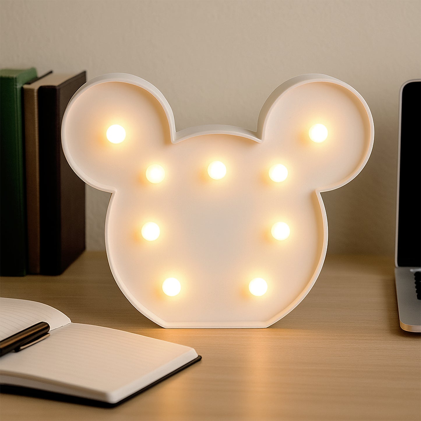 Mickey Shaped LED Decorative Night Light (1 Pc) - Happy Price - Image 5