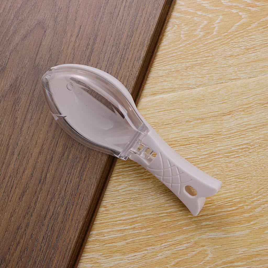 Fish Scale Scraper Skin Peeler Fish Tools Kitchen Gadget - Happy Price - Image 6