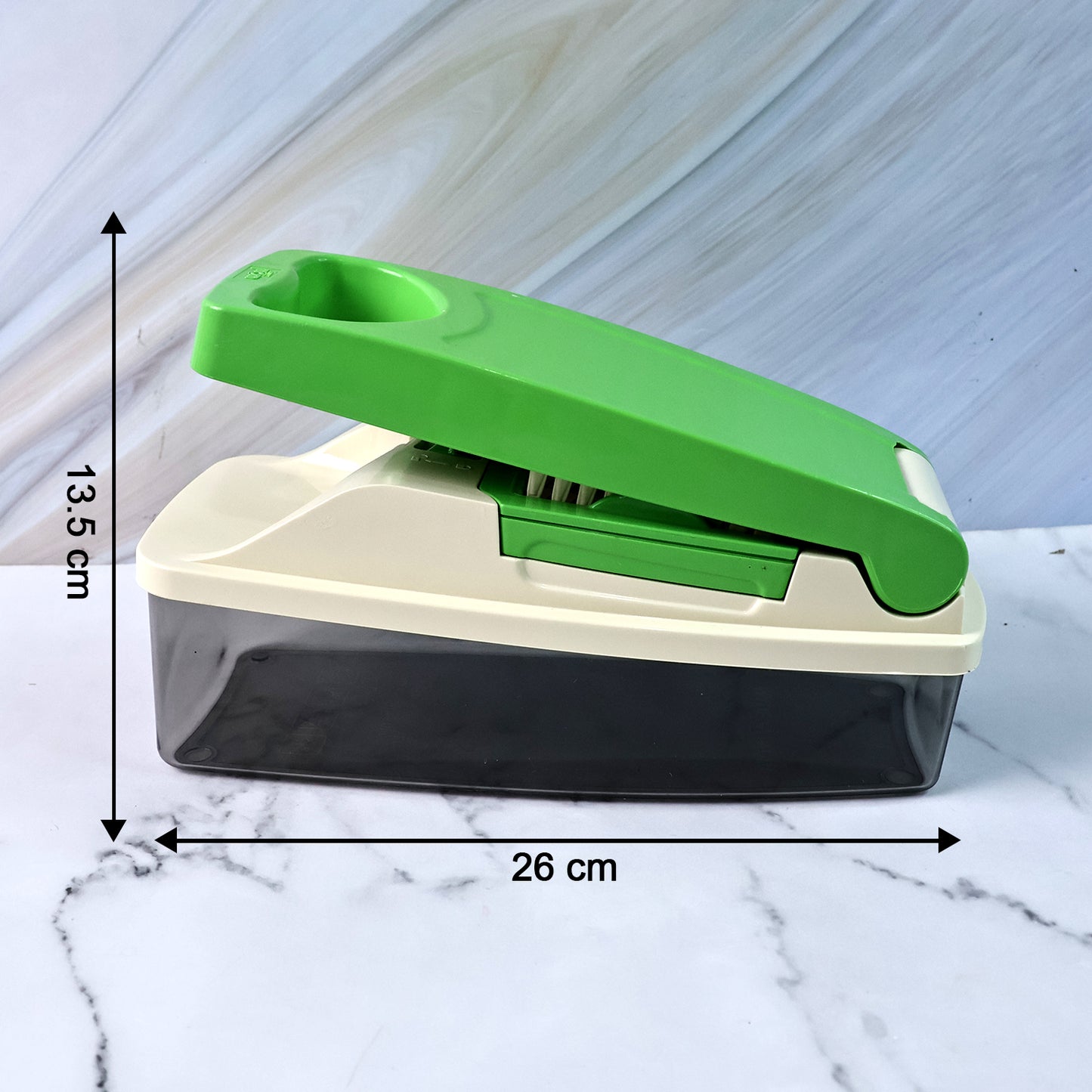 Supermom Quick Nicer Dicer Multipurpose Vegetable Fruit Chopper - Happy Price - Image 3