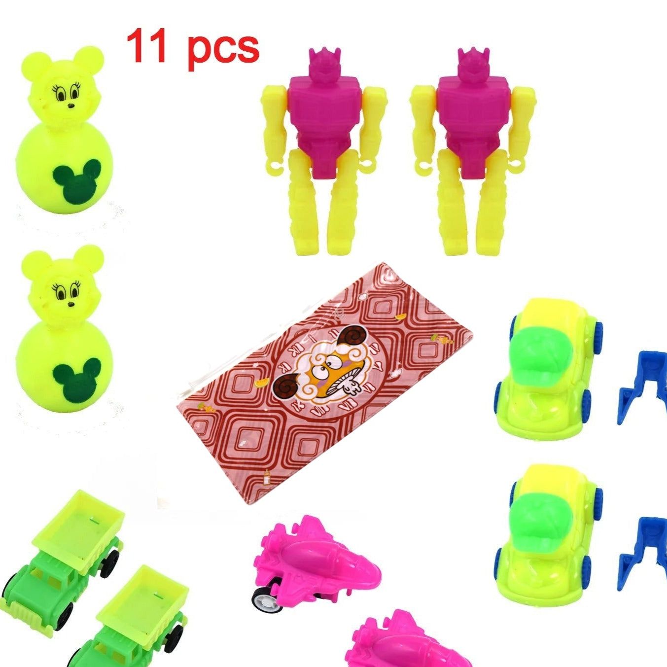 Toys For Kids Friction Powered Toy For Baby Push Go Toys Combo Set For Boys Girls ( Pack Of 11) - Happy Price - Image 1