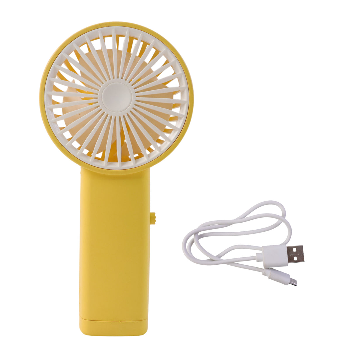 Mini USB Rechargeable Handheld Fan - Portable Cooling (1 Pc) - Happy Price - Image 4