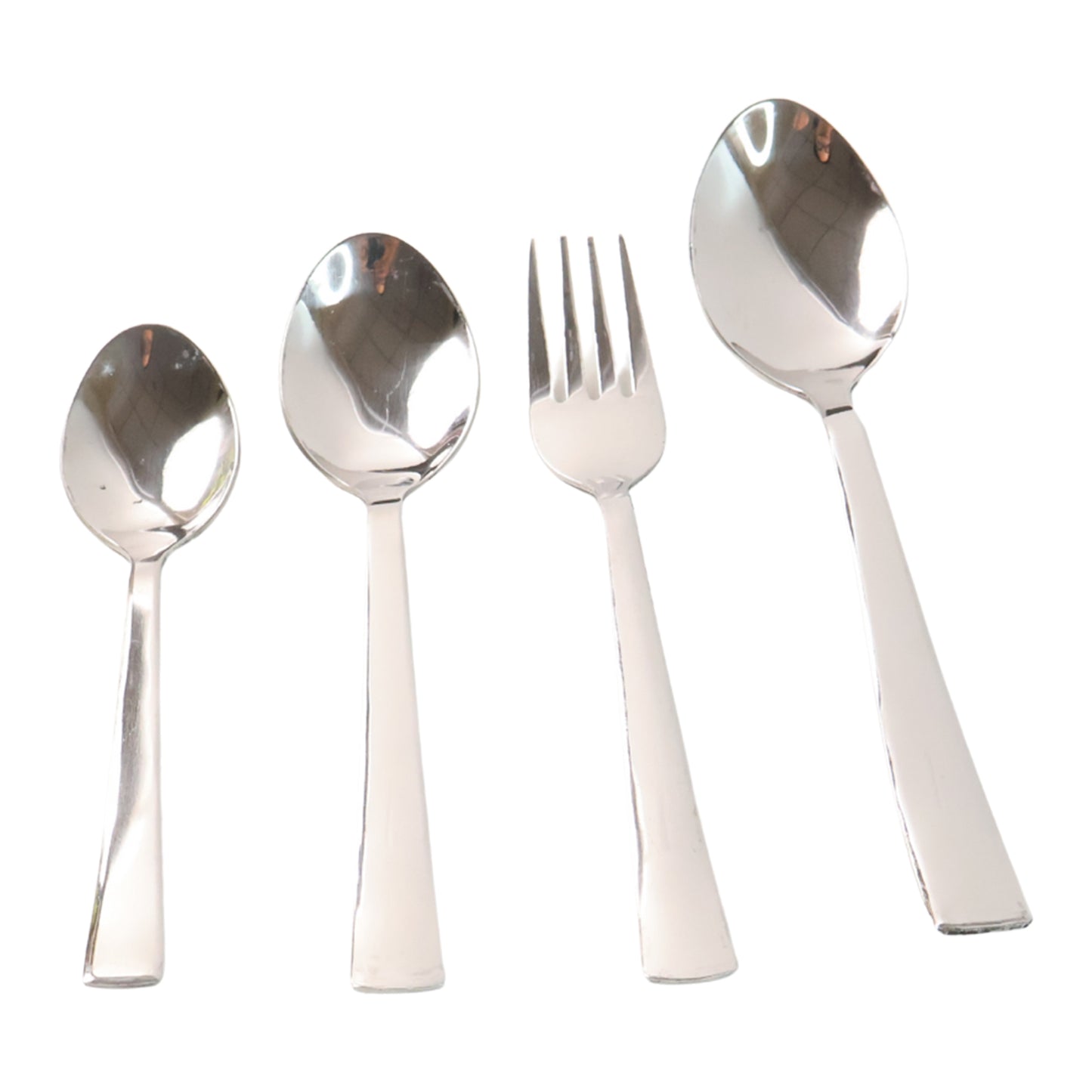 16 Piece Stainless Steel Cutlery Set with Stand - Happy Price - Image 2