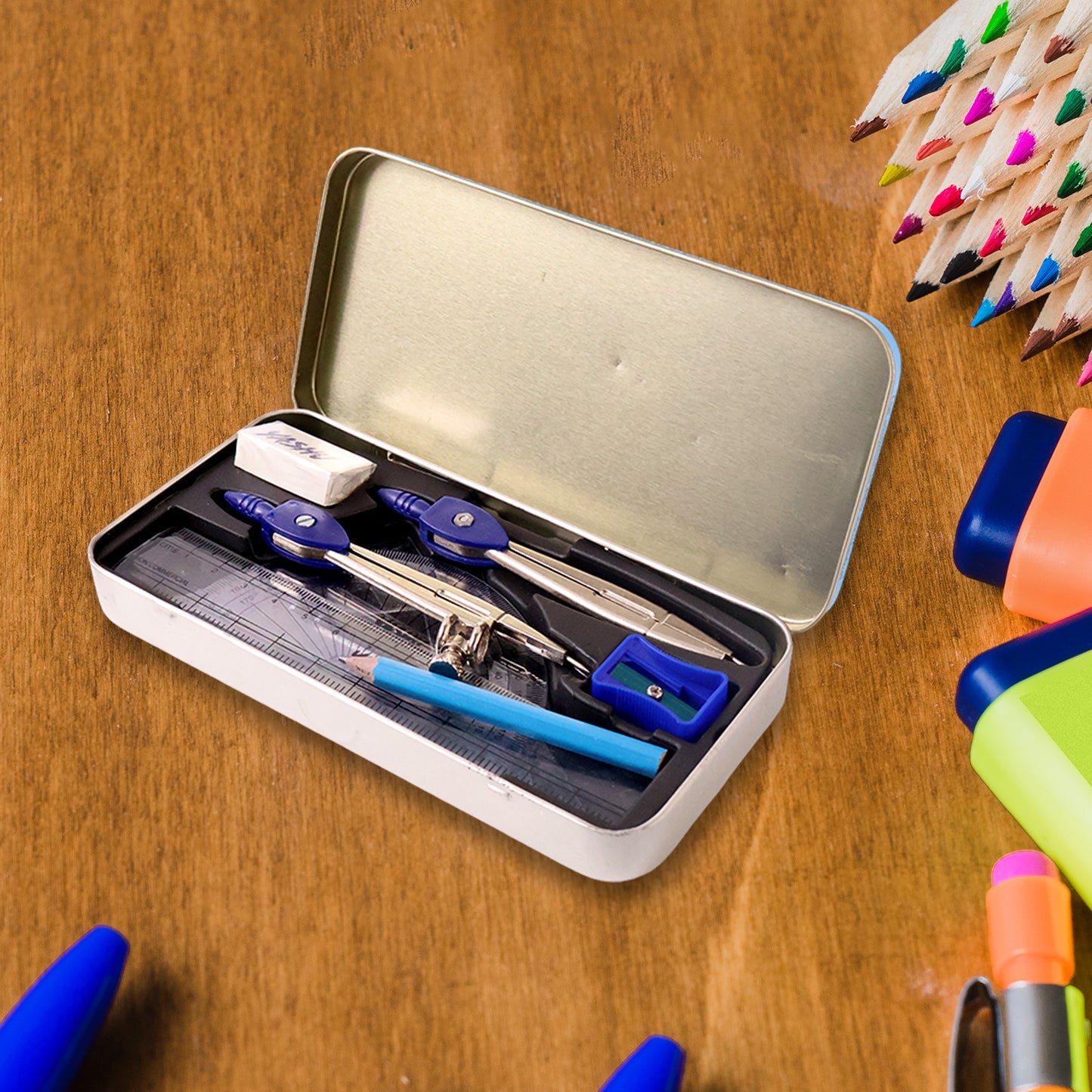 Yashu Complete Geometry Box Set With Compass - Happy Price - Image 6