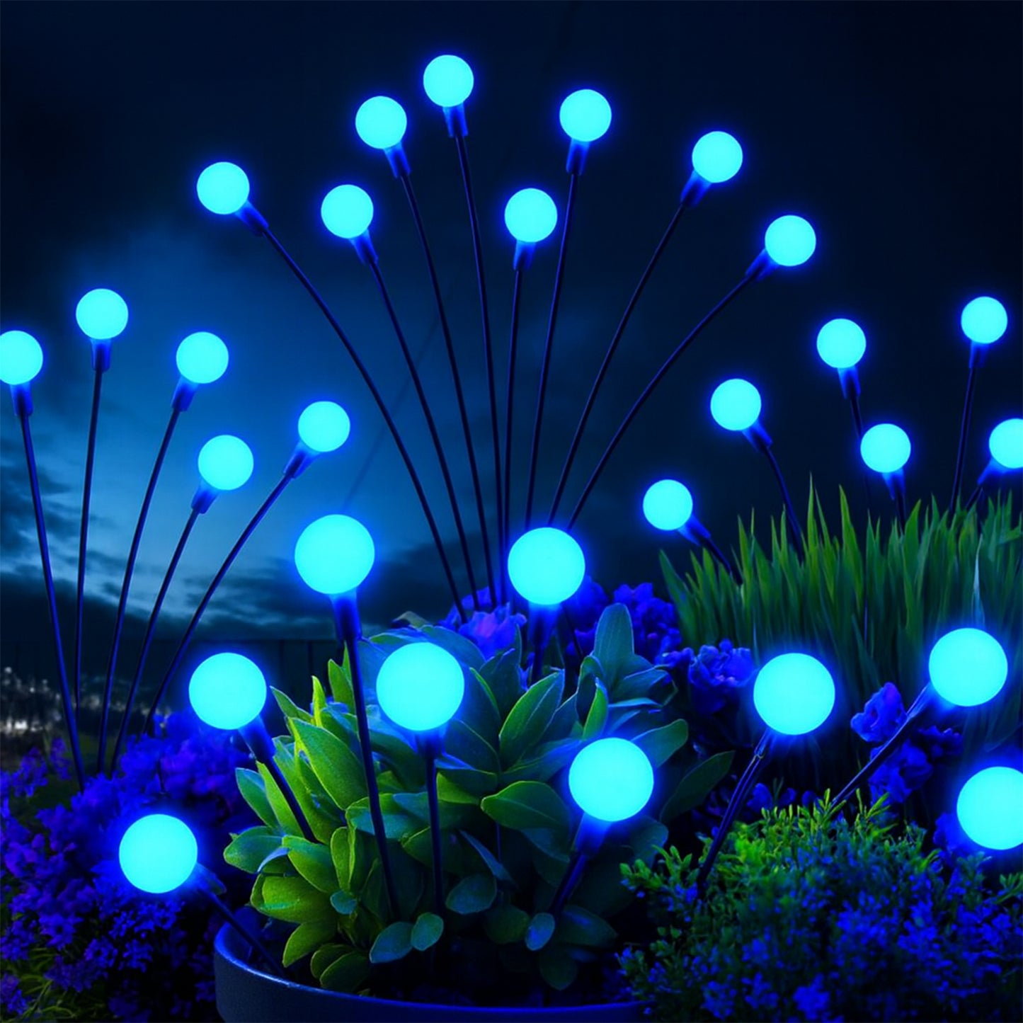 Solar Fiber Optic Garden Light - Waterproof Outdoor Decorative Lamp (1 Pc) - Happy Price - Image 4