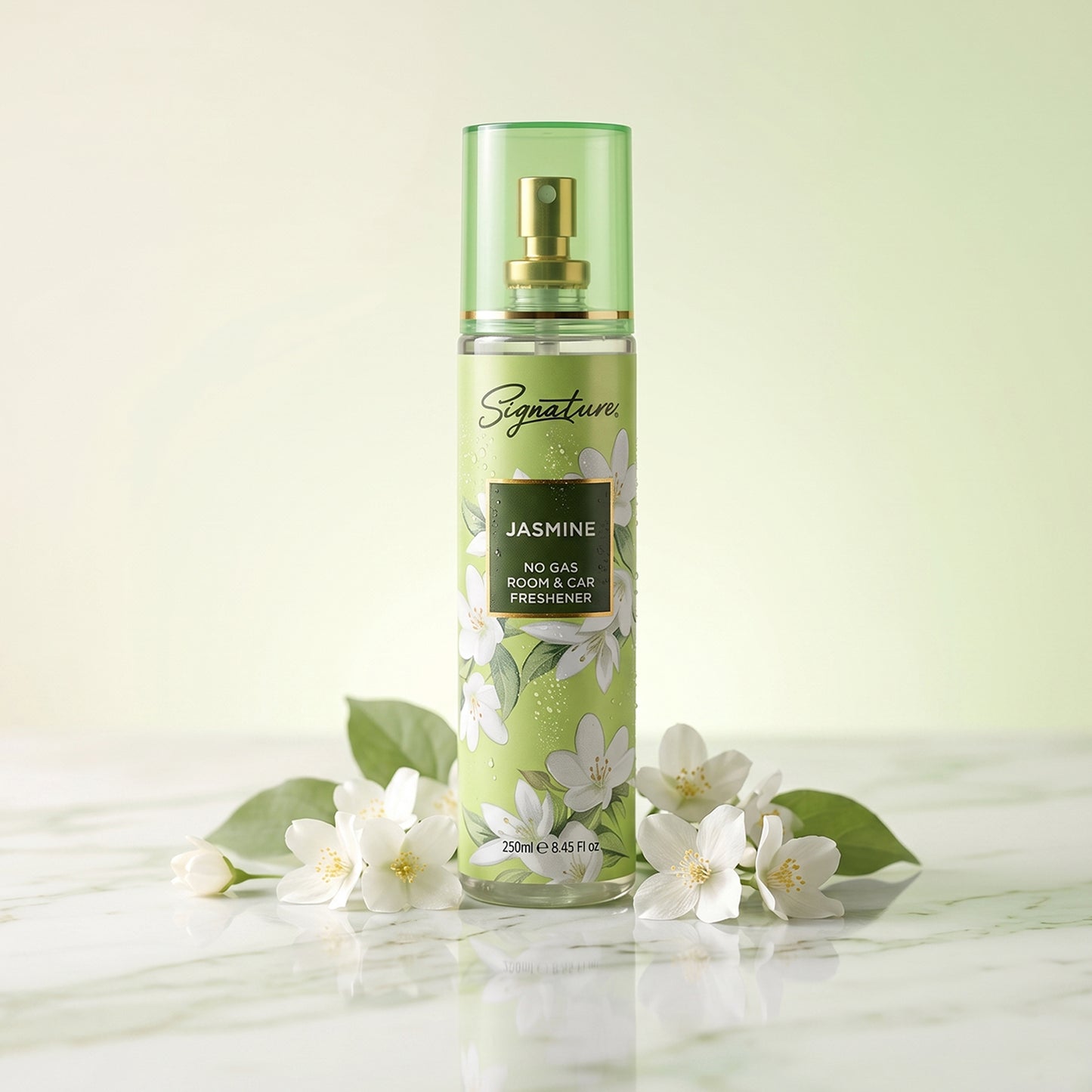 Signature Jasmine Air Freshener Spray 250 ML - Long Lasting Floral Scent for Home & Car - Great Price - Image 2