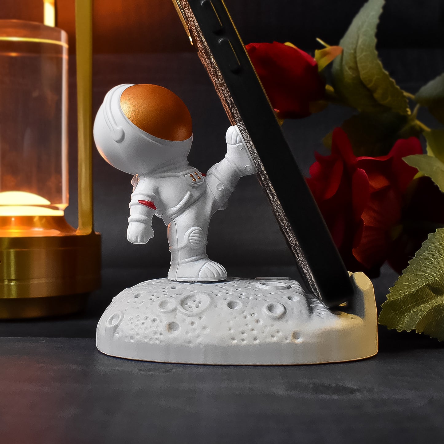 Mobile Holder Astronaut Phone Stand Planet Creative Fun 3d Design (1 Pc) - Happy Price - Image 4
