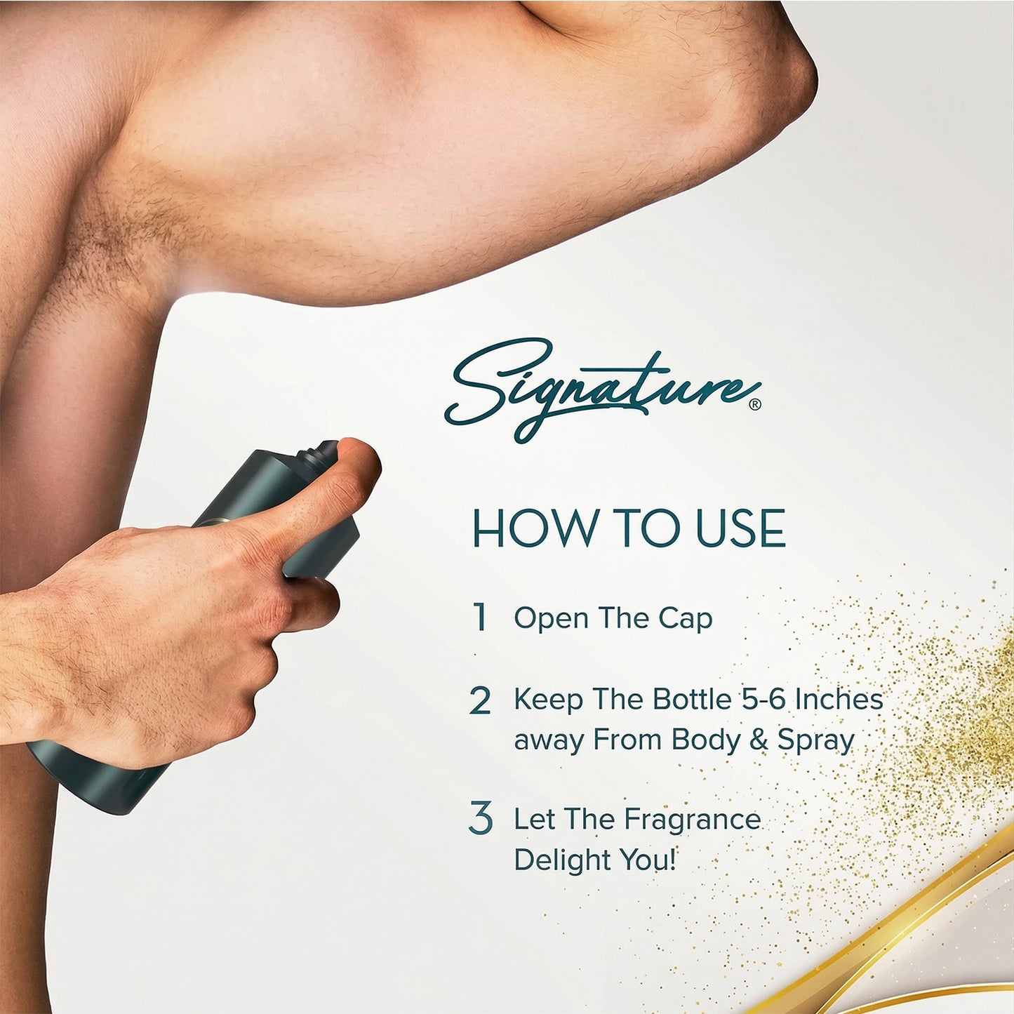 Signature Cocktail Deodorant Body Spray 200 ML (1 Pc) - Long Lasting Men's Fragrance - Great Price - Image 3
