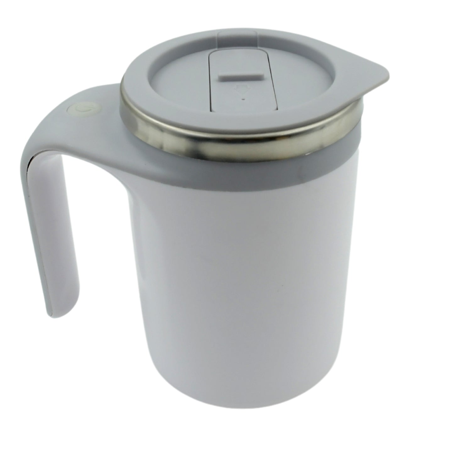 Stirring Coffee Mug Magnetic Stirring Coffee Cup Stainless Steel Mug For Milk Travel Mixing Cup Self Stirring Coffee Mug Suitable For Coffee Milk Hot Chocolat Battery Operated ( Battery Not Included ) - Happy Price - Image 4