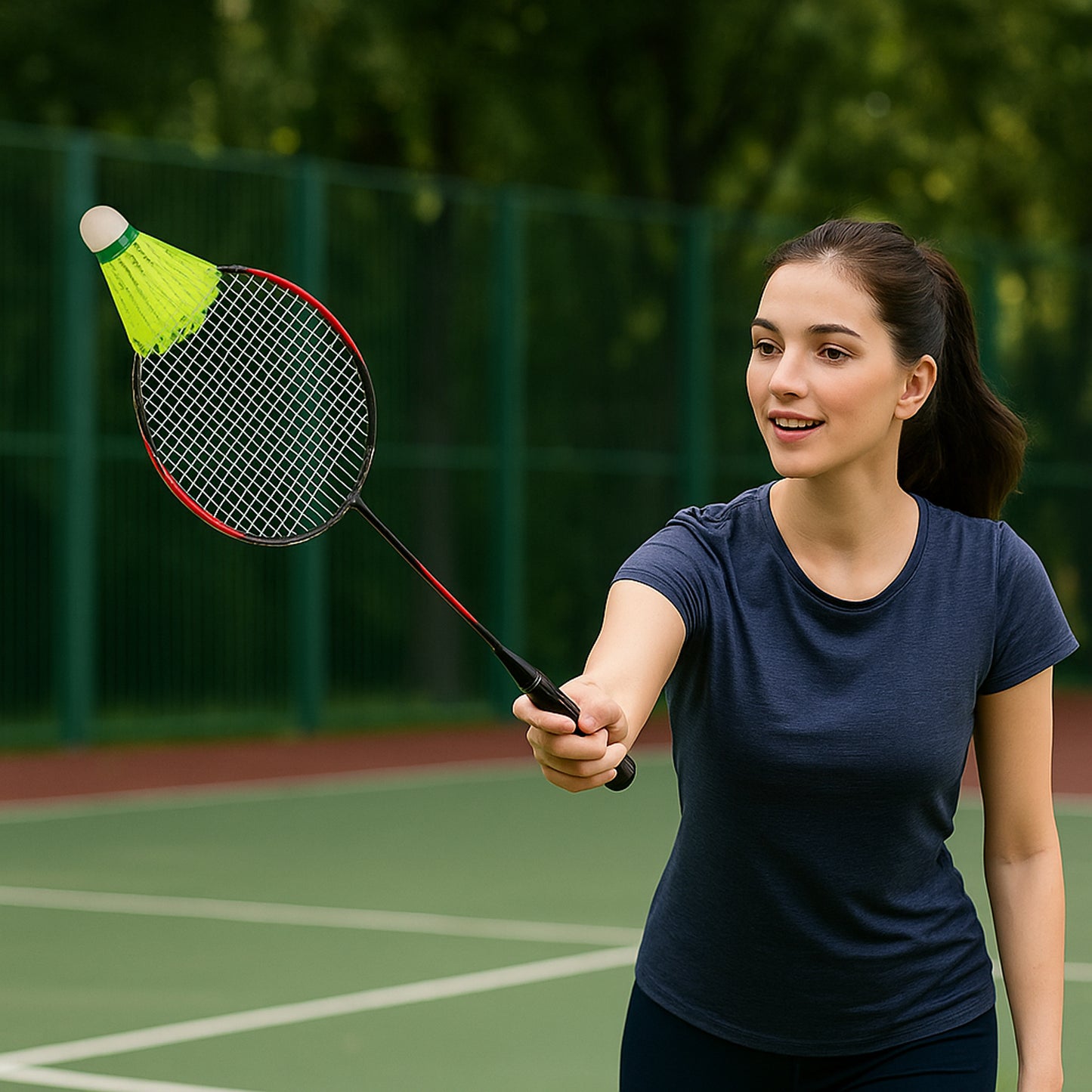 Durable Plastic Badminton Shuttlecocks Set - 10 Pcs Training Birdies with Cork Base - Great Price - Image 6