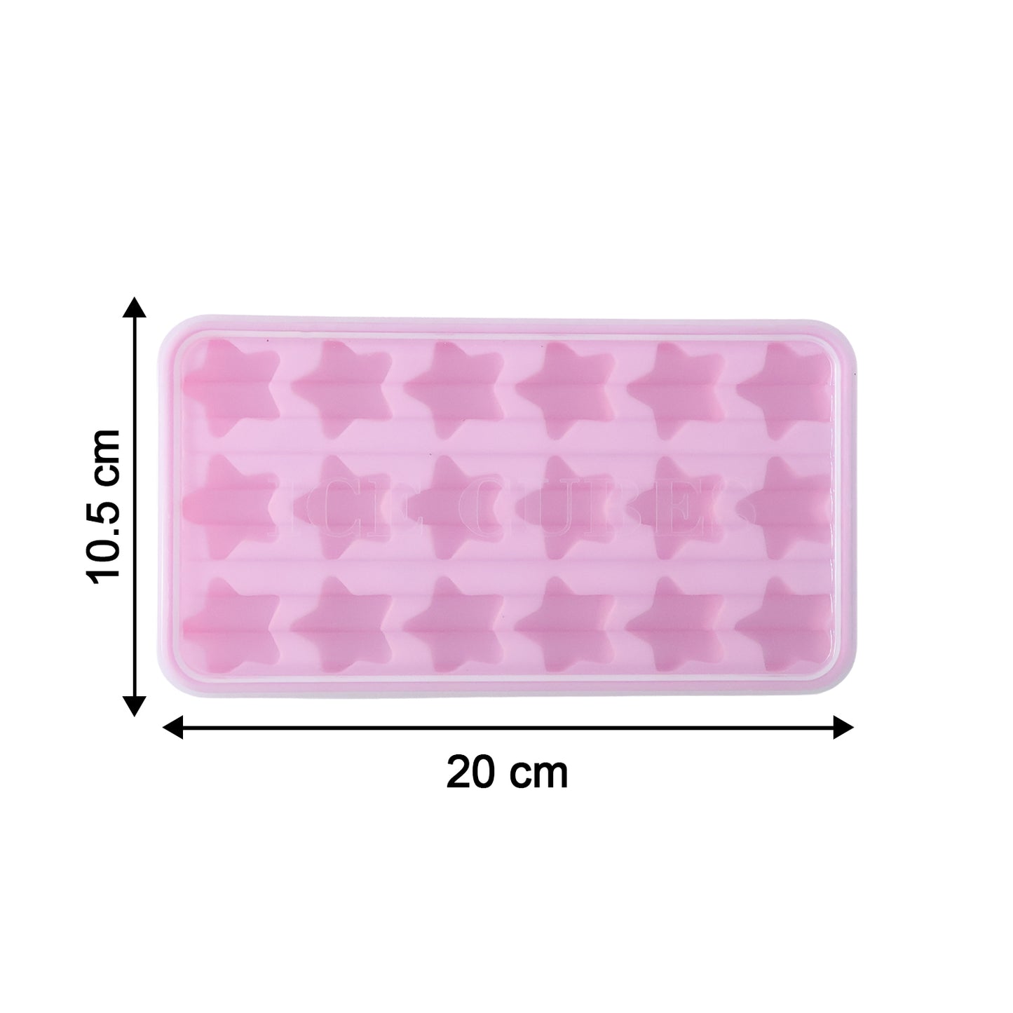 18 Grid Star Shape Ice Tray with Lid - Easy Release Freezer Mold (1 Pc) - Great Price - Image 5
