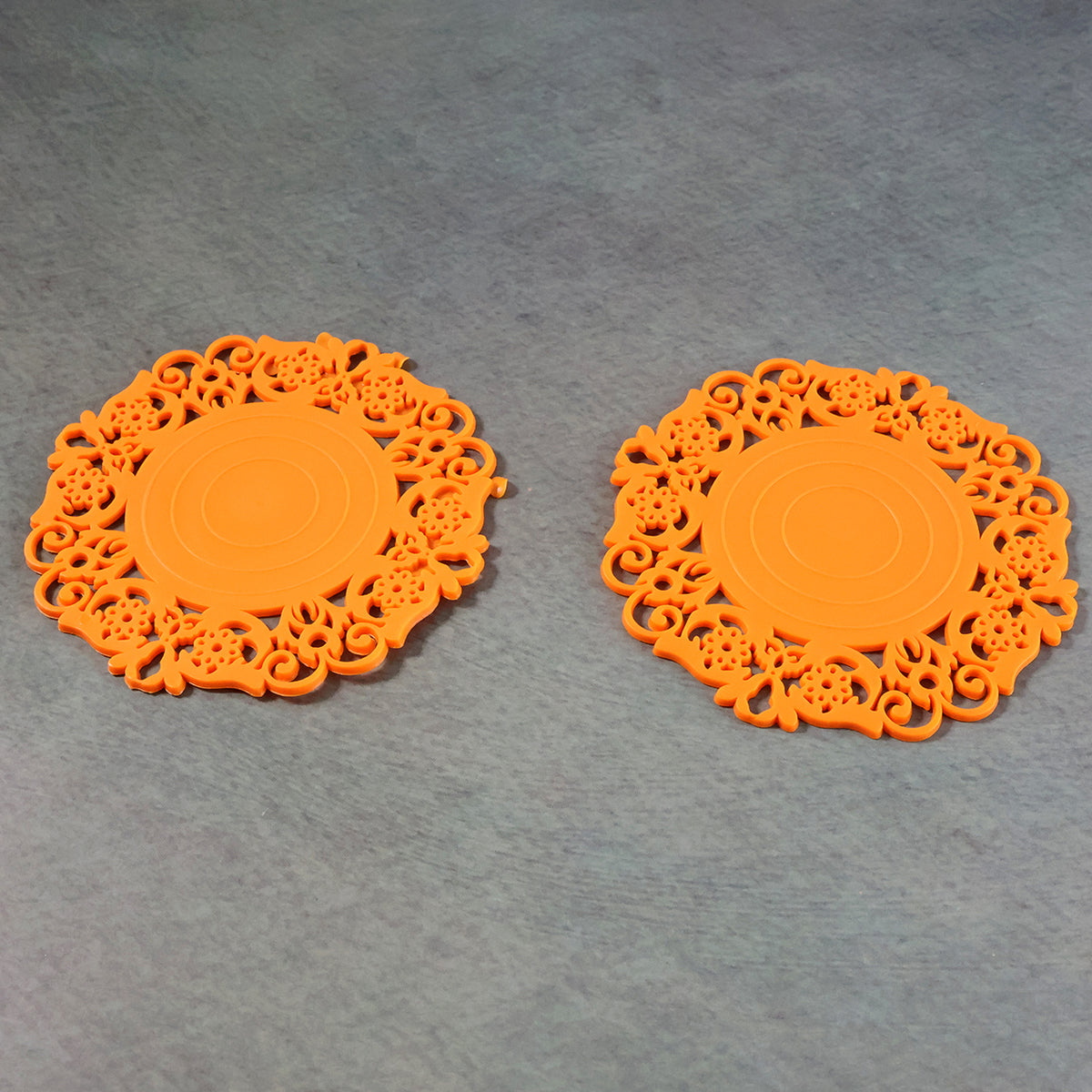 Decorative Heat-Resistant Coaster Set for Hot Utensils - 10 cm, 2 Pc - Happy Price - Image 5