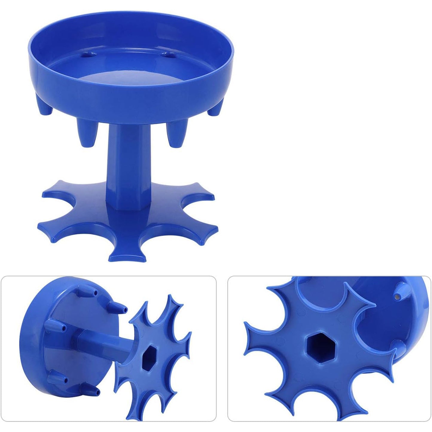6-way Plastic Shot Glass Dispenser With Ho6-way Plastic Shot Glass Dispenser With Holder Stand (1 Pc)lder Stand (1 Pc) - Happy Price - Image 5