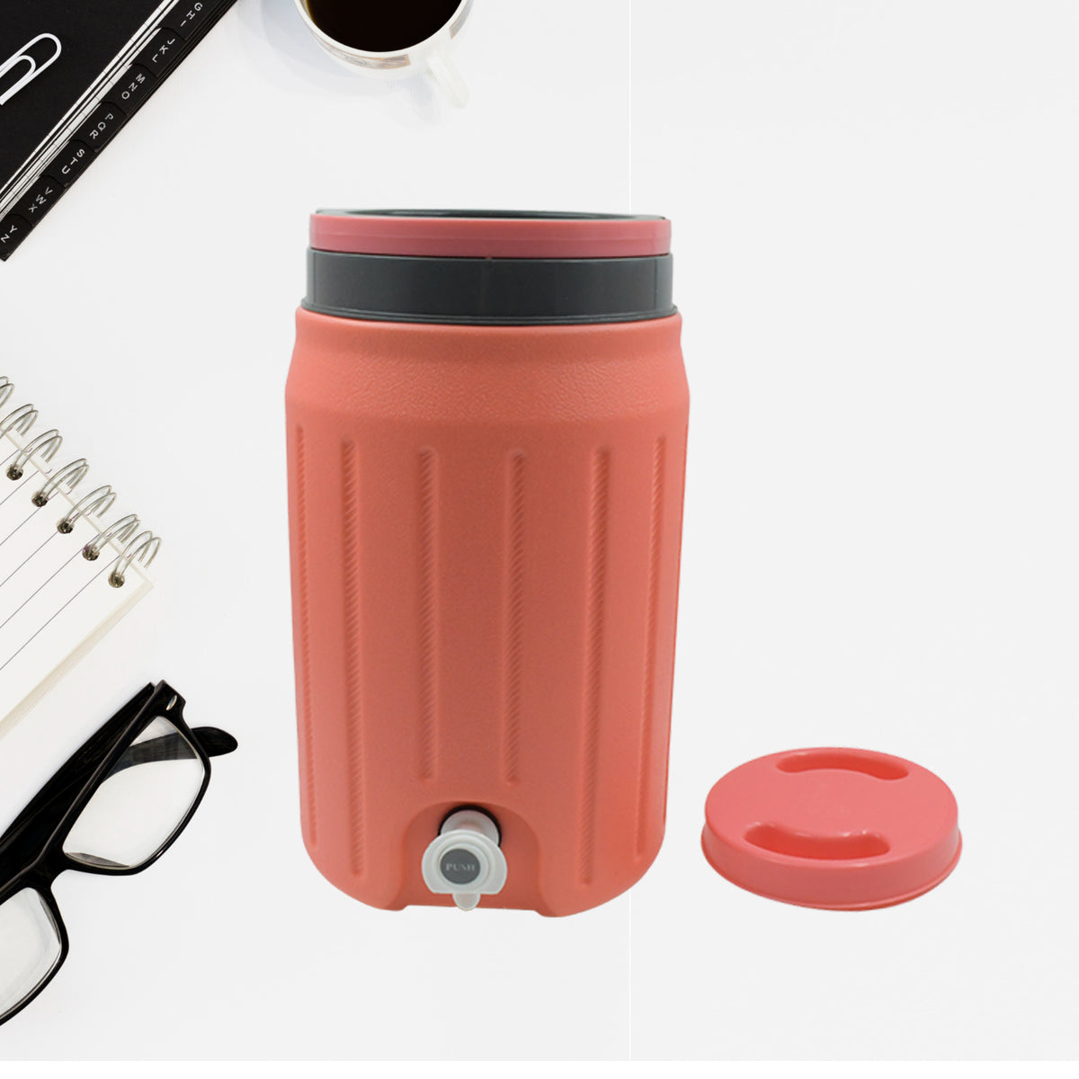 Insulated Plastic Water Rover Jug With A Sturdy Handle Water Jug Camper With Tap Plastic Insulated Water Water Storage Cool Water Storage For Home Travelling (2500ml 7500ml 12000ml) - Happy Price - Image 2