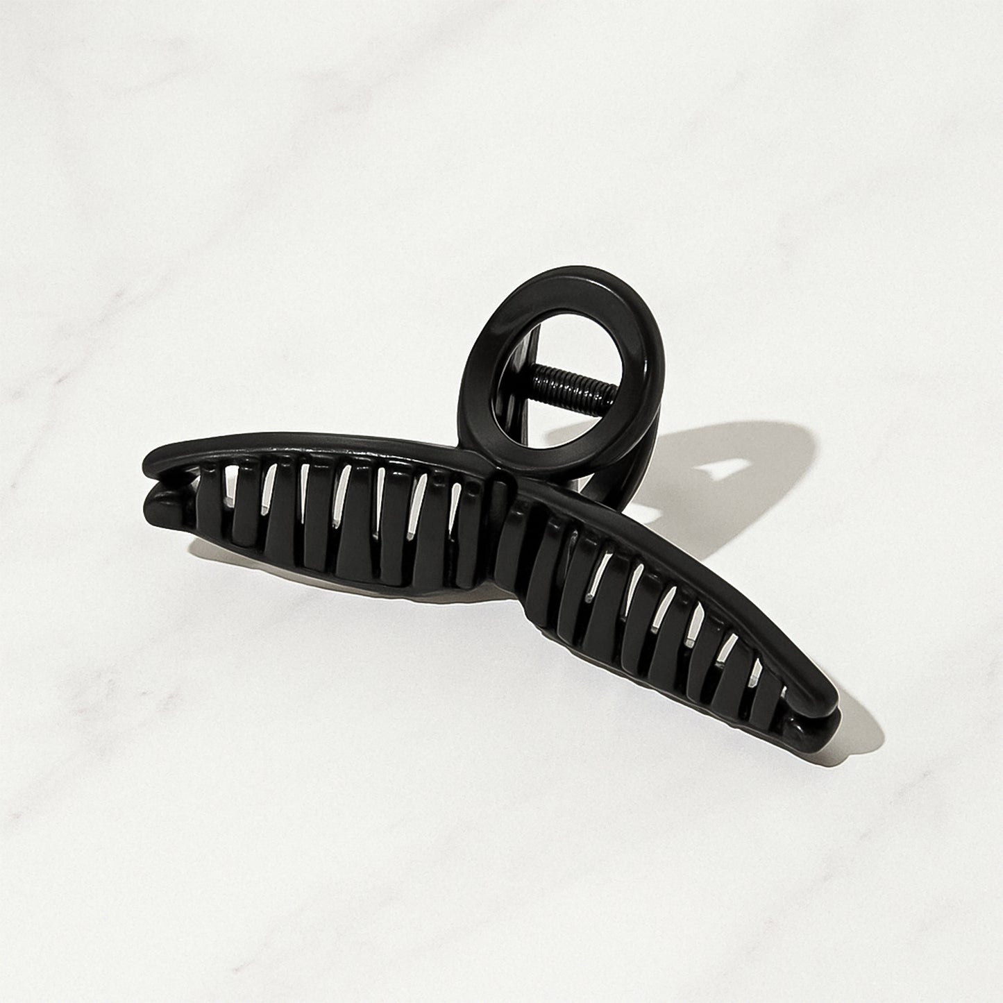 Plastic Hair Claw Clips Strong Clips (1 Pc Mix Design Color)