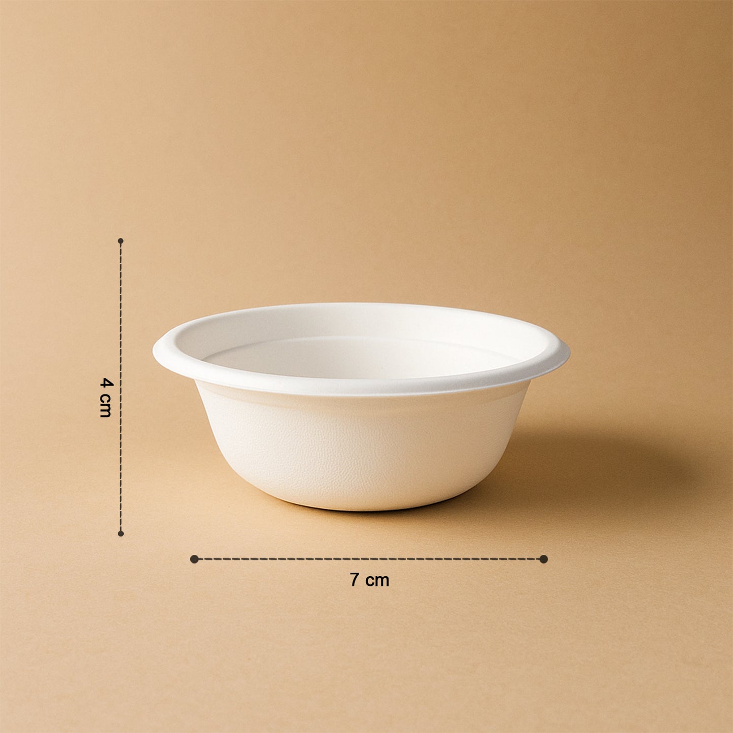 240 Ml Compostable Bagasse Bowls - Pack of 10 Eco-Friendly Serving Dishes - Happy Price - Image 5