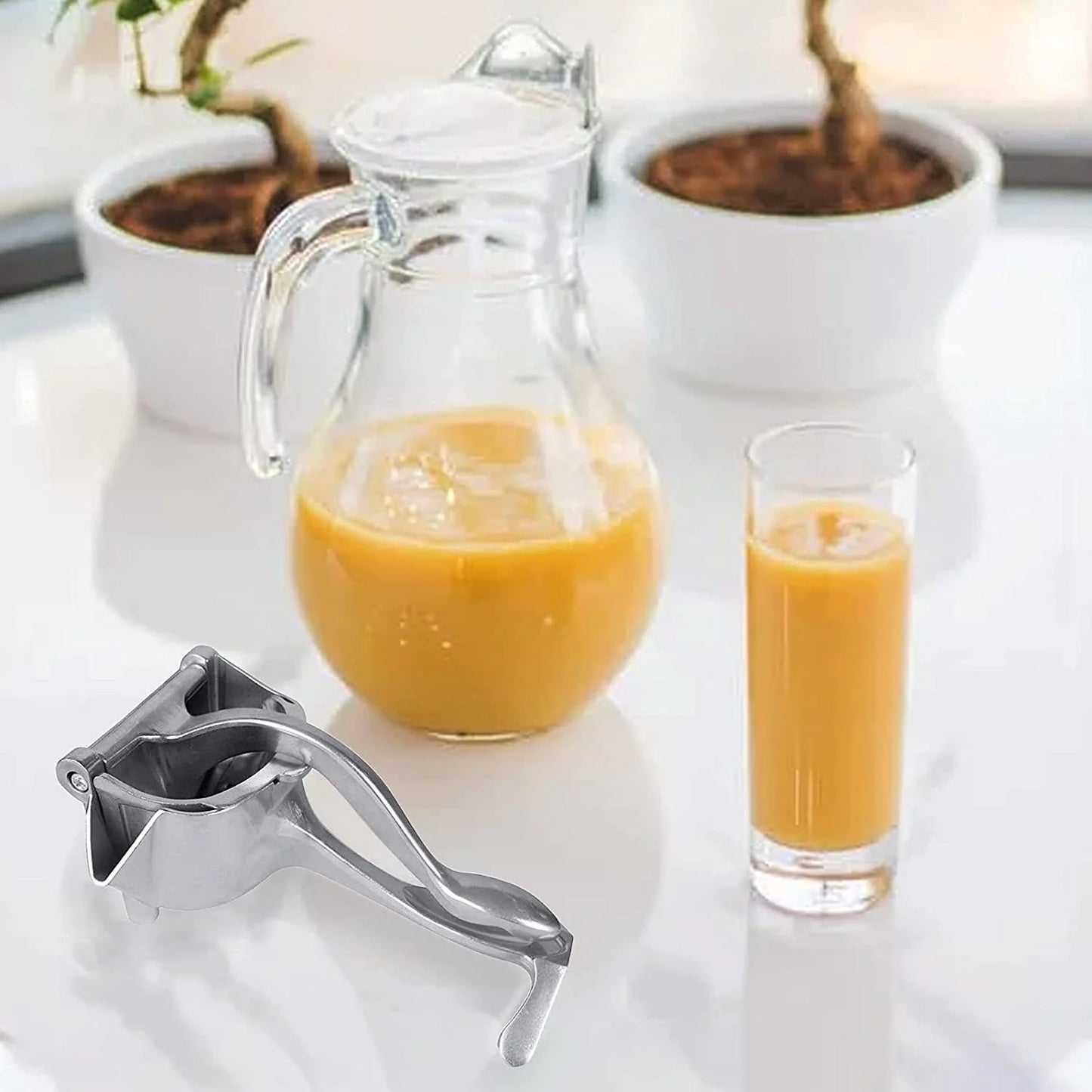 Manual Aluminium Metal Fruit Press Juicer - Happy Price - Image 7