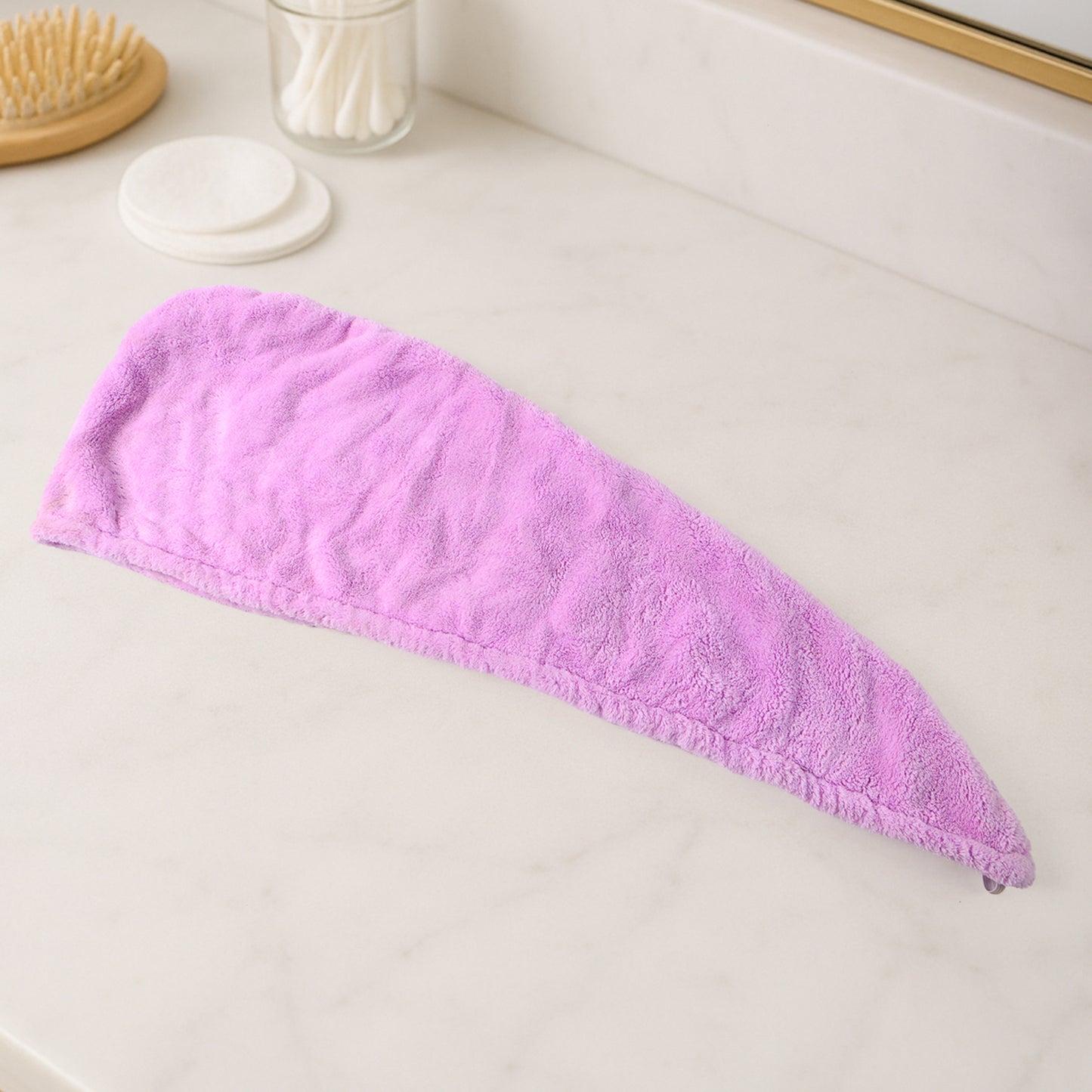 Quick Turban Hair-drying Absorbent Microfiber Toweldry Shower Caps - Happy Price - Image 2