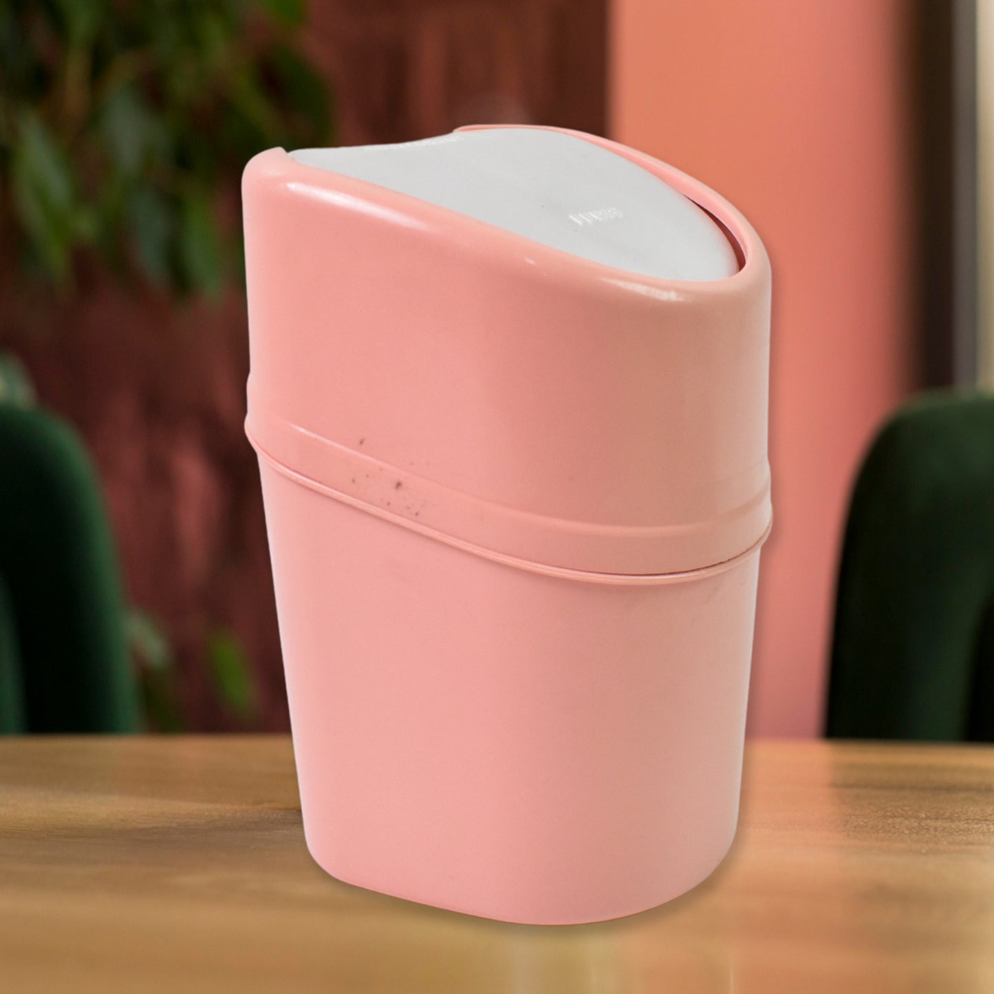 Mini Trash Can Dustbin Plastic Garbage Can With Lid (1 Pc) - Happy Price - Image 5