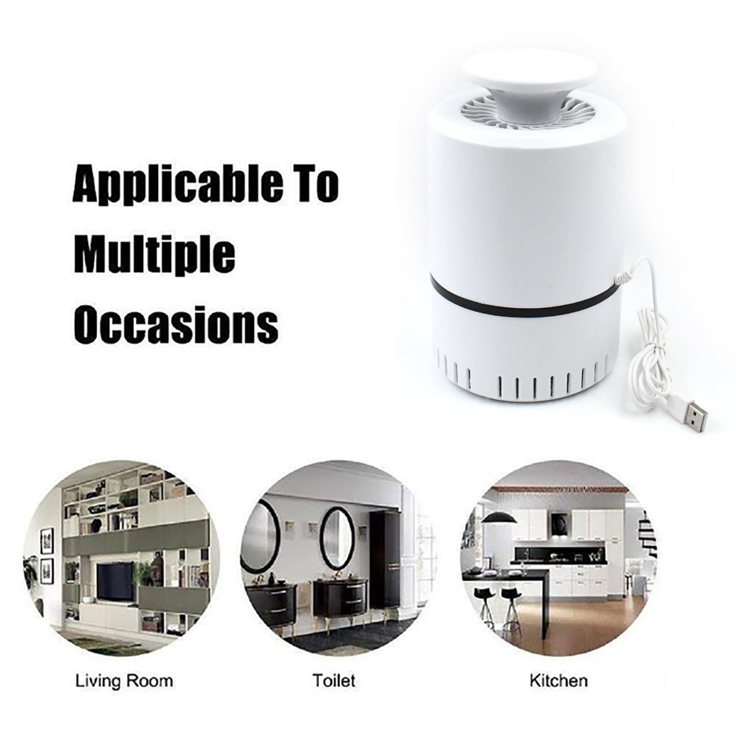 USB Mosquito Killer Machine for Home & Office (1 Pc) - Happy Price - Image 3