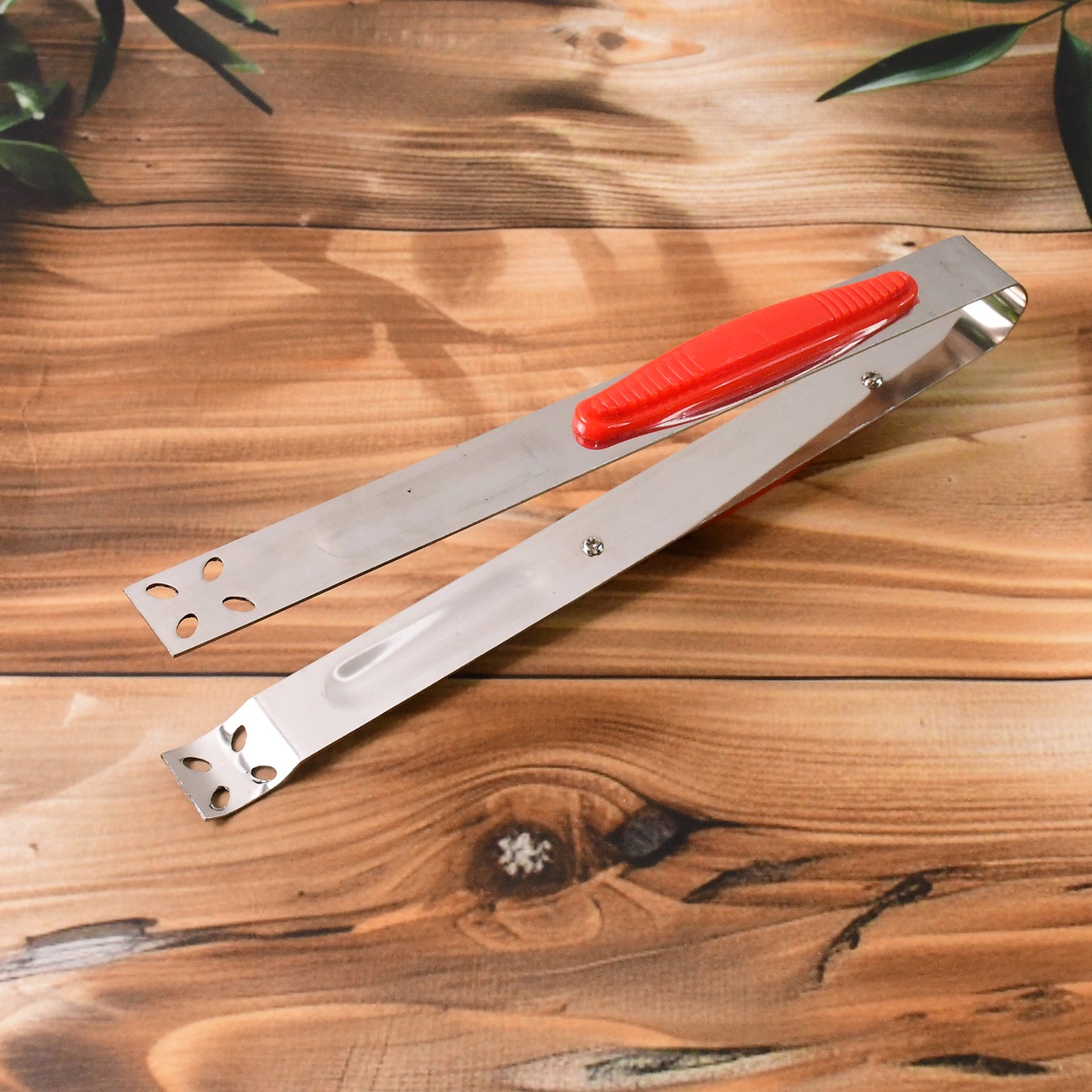 Premium Stainless Steel Kitchen Tongs - 1 Pc Multipurpose Serving & Cooking Tongs - Happy Price - Image 3