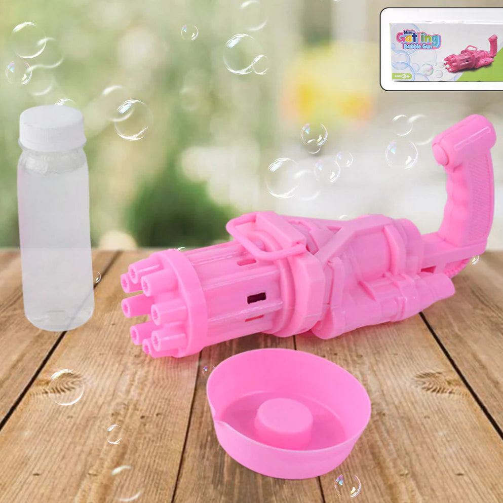 8-hole Battery Operated Bubbles Gun Toys For Boys And Girls - Happy Price - Image 6