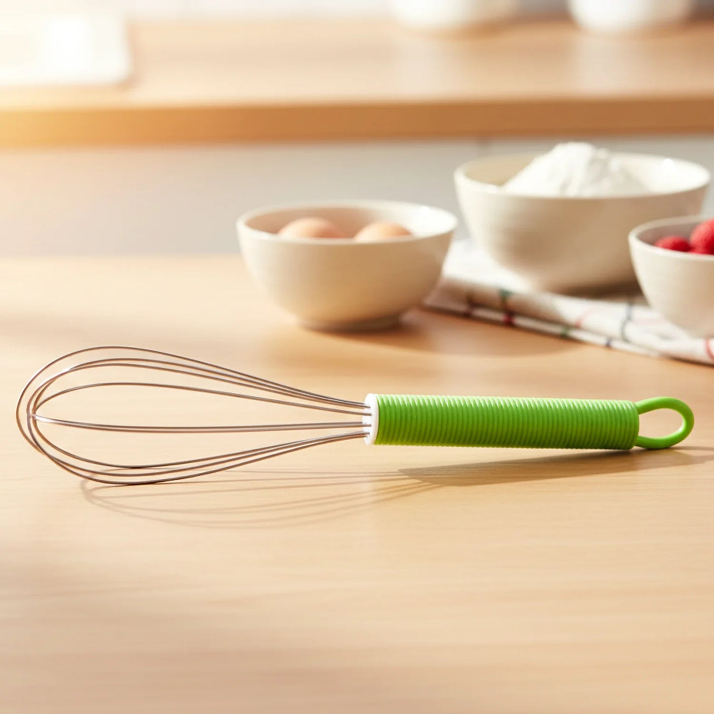 16cm Stainless Steel Hand Whisk for Baking & Kitchen - Happy Price - Image 2