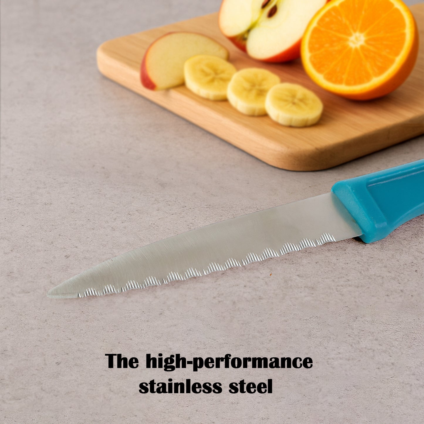 HappyPrice Premium Stainless Steel Serrated Paring Knife (1 Pc) - Happy Price - Image 4