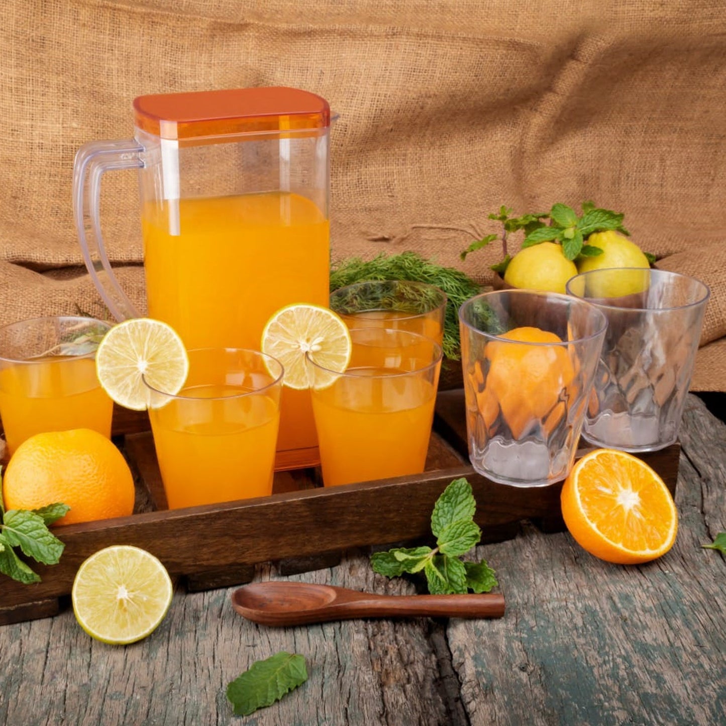 Resistant Glass Jug For Juice Milk Cold Or Hot Beverages - Happy Price - Image 5