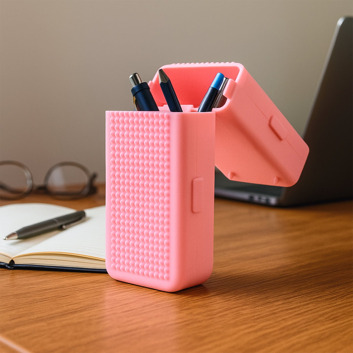 Customizable Pixel Art Pencil Box with Building Blocks - 1 Set - Happy Price - Image 4