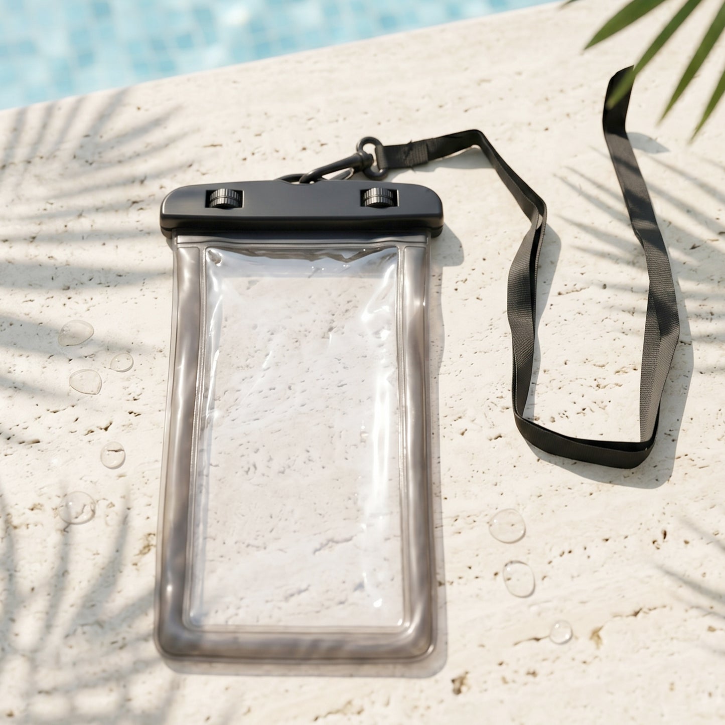 Waterproof Phone Pouch with Lanyard - 1 Pc Universal Sealed Case - Happy Price - Image 3