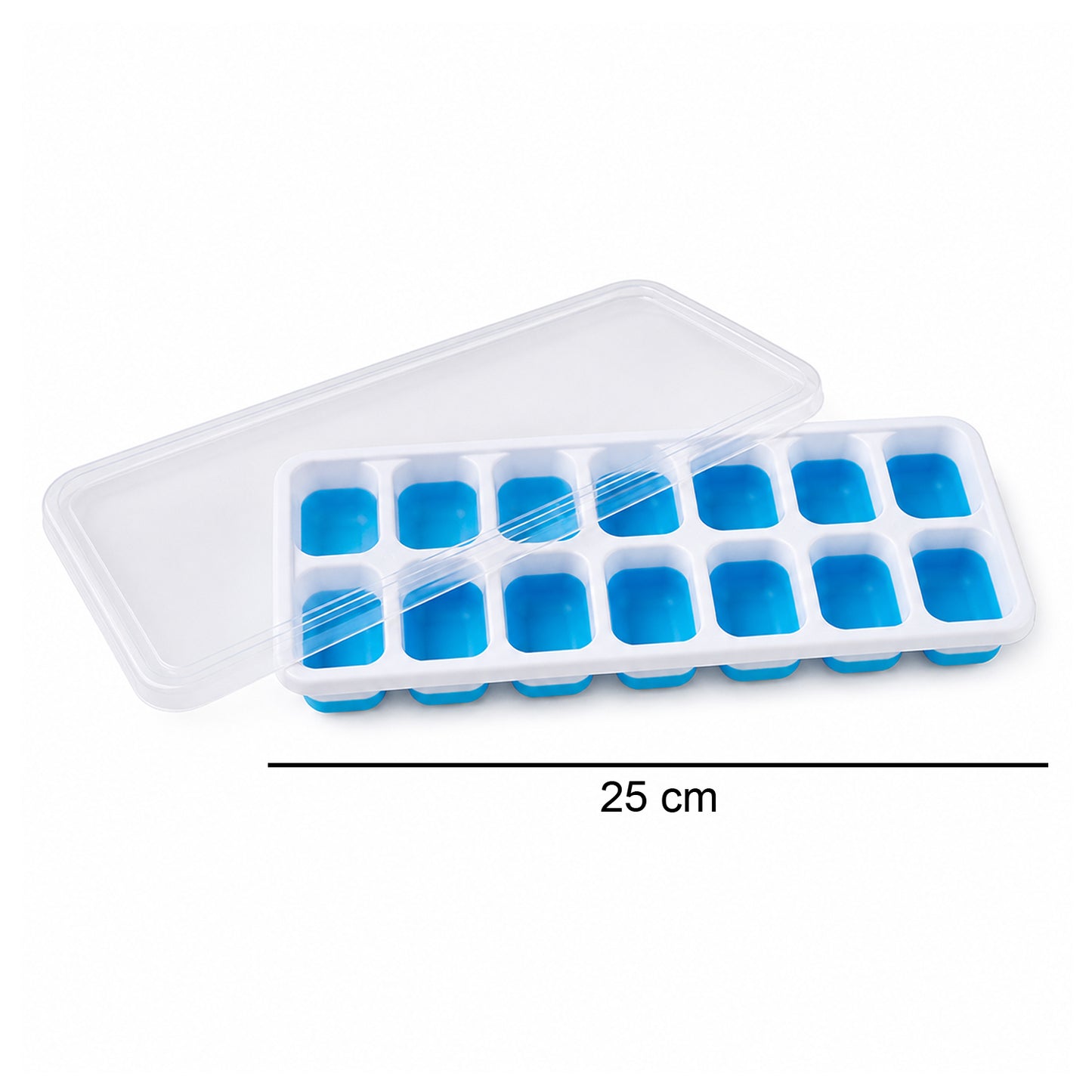 Plastic Ice Cube Tray with Lid - 14 Grids, 1 Pc - Happy Price - Image 5