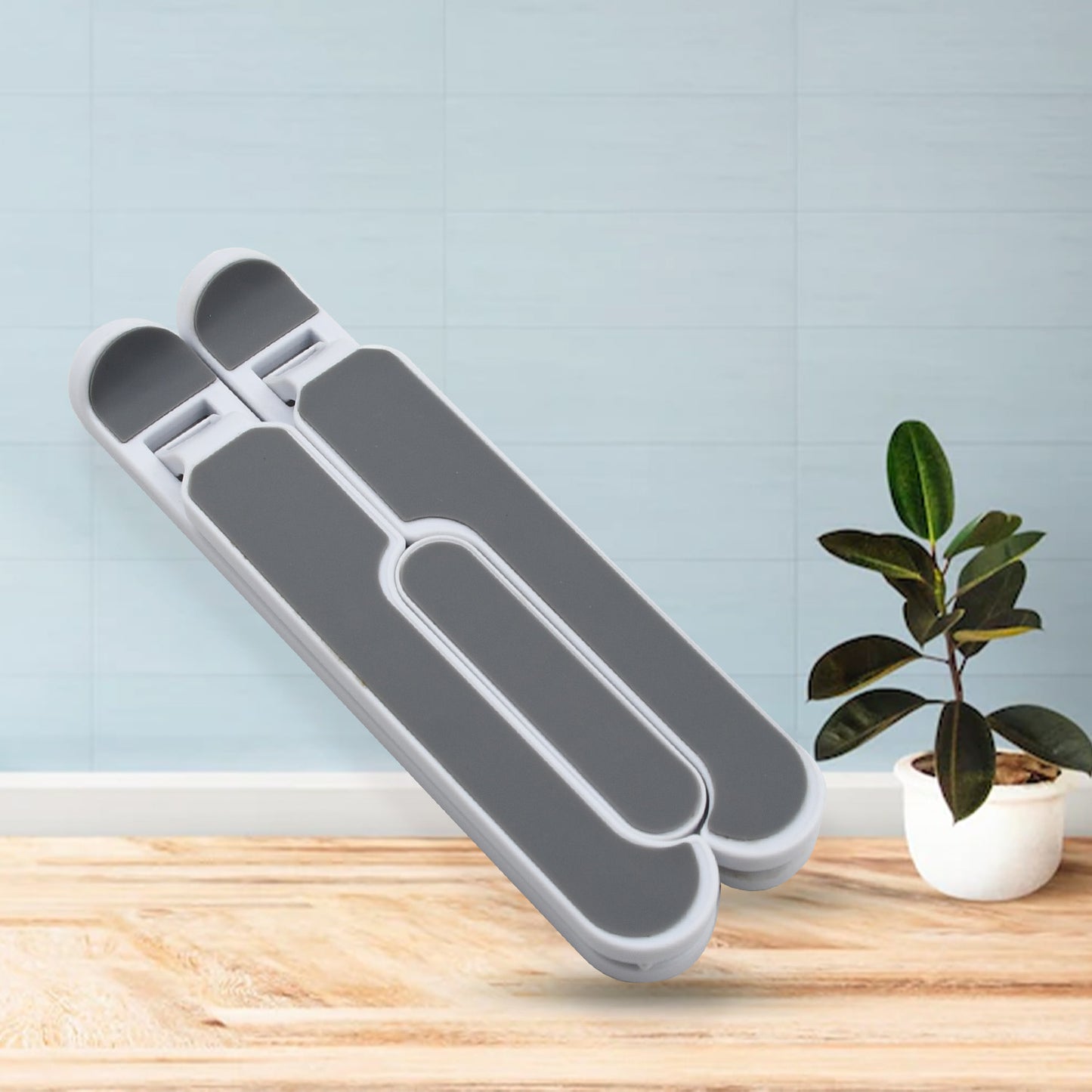 Adjustable Laptop Stand Holder With Built-in Foldable Legs And High Quality Fibre - Happy Price - Image 6