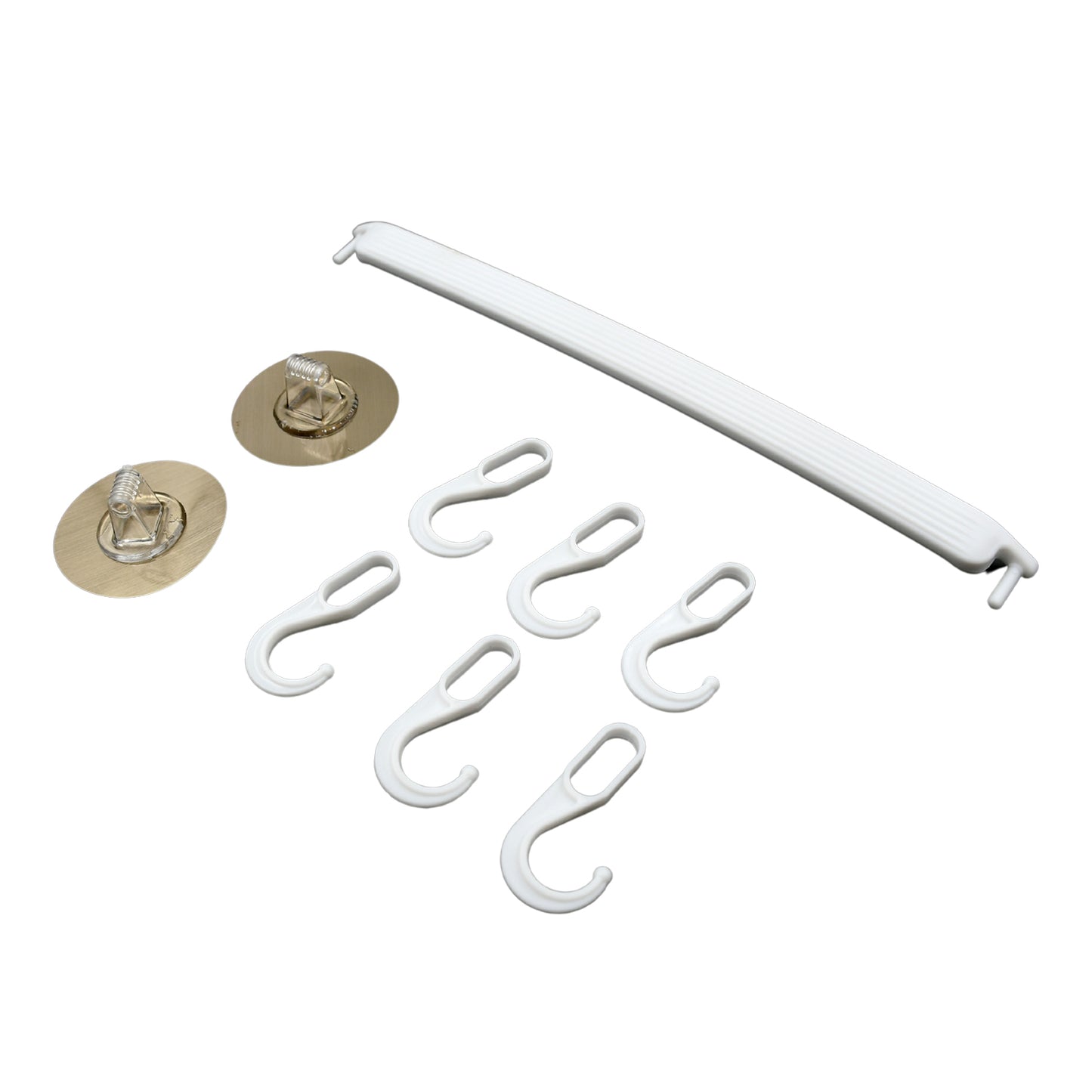 1 Pc Wall Mounted Towel Holder - Adhesive Hook for Bathroom & Kitchen - Happy Price - Image 3