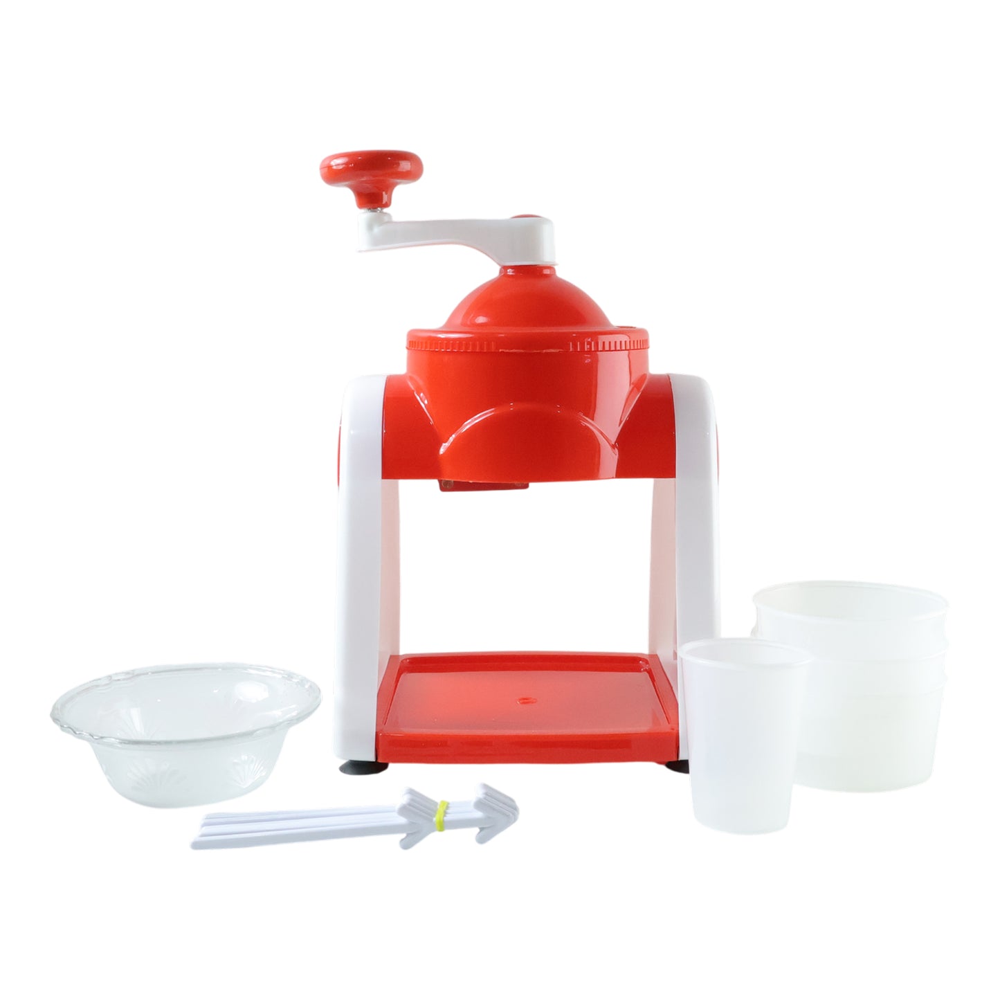 Manual Gola Maker - Red, Portable Ice Slush Machine - Great Price - Image 4