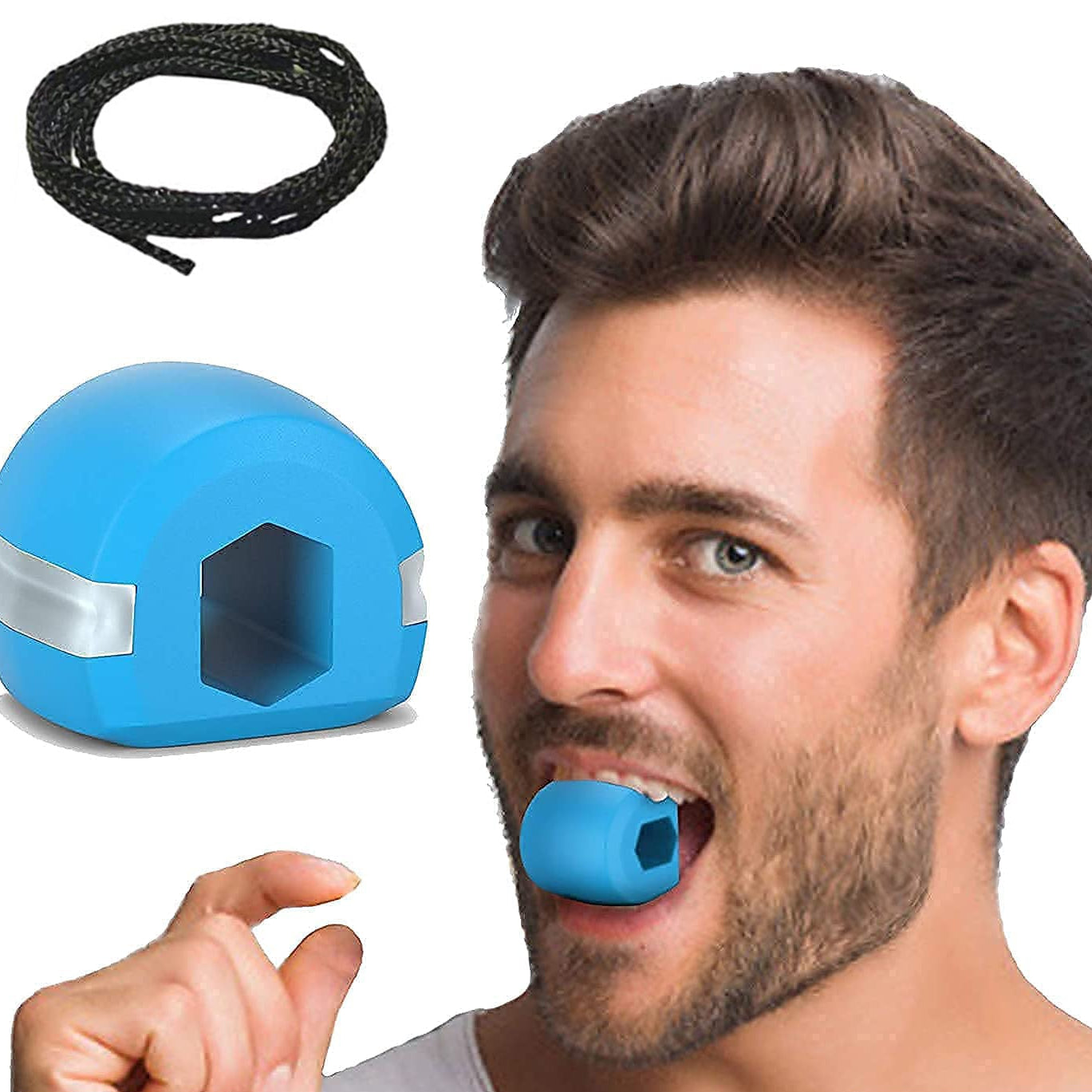 Cn Mix Jaw Exerciser Used To Gain Sharp And Chiselled Jawline Easily And Fast. - Happy Price - Image 1