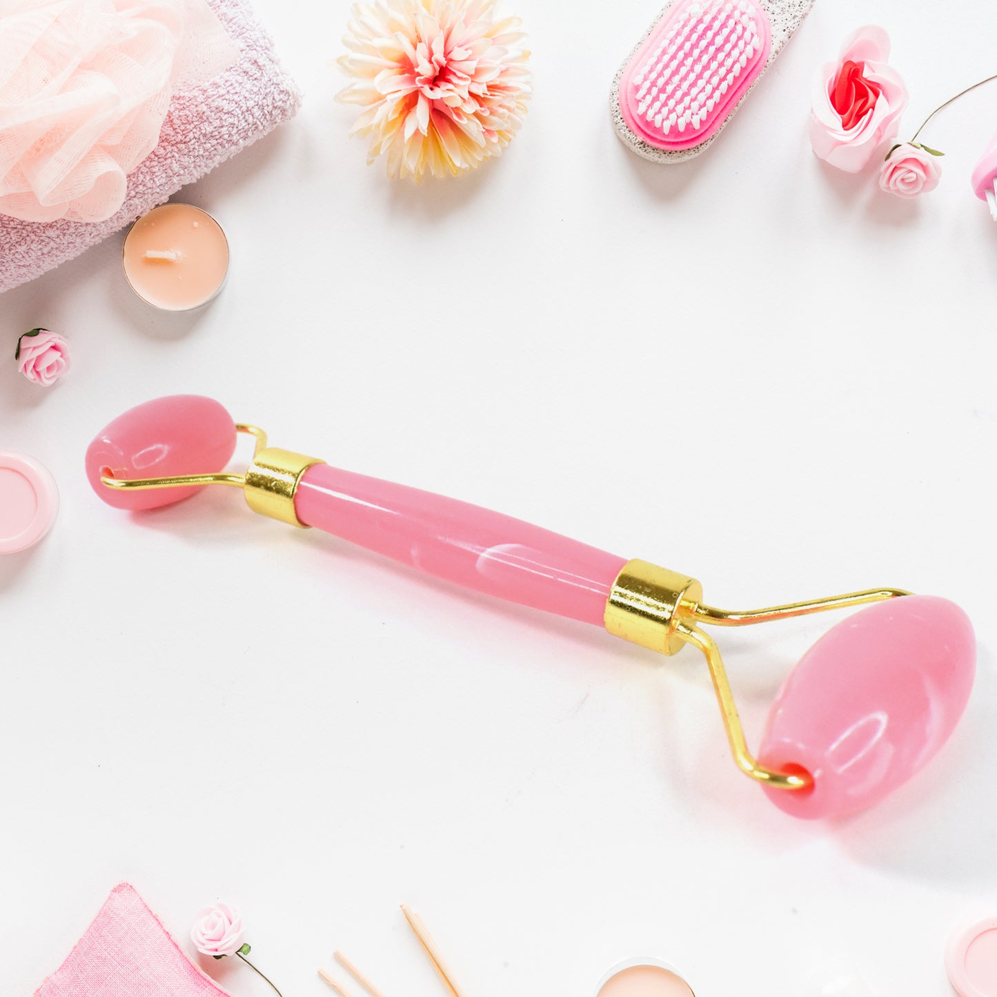 Double Ended Smooth Facial Massage Rollers (1 Pc Mix Color) - Happy Price - Image 4