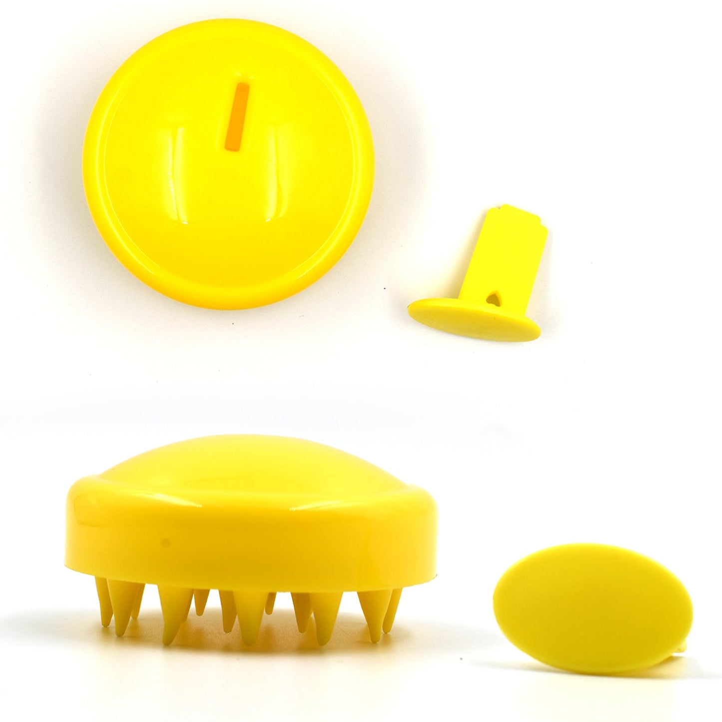 Hair Scalp Adjustable Massager Shampoo Brushscalp Shampoo Brush - Happy Price - Image 3