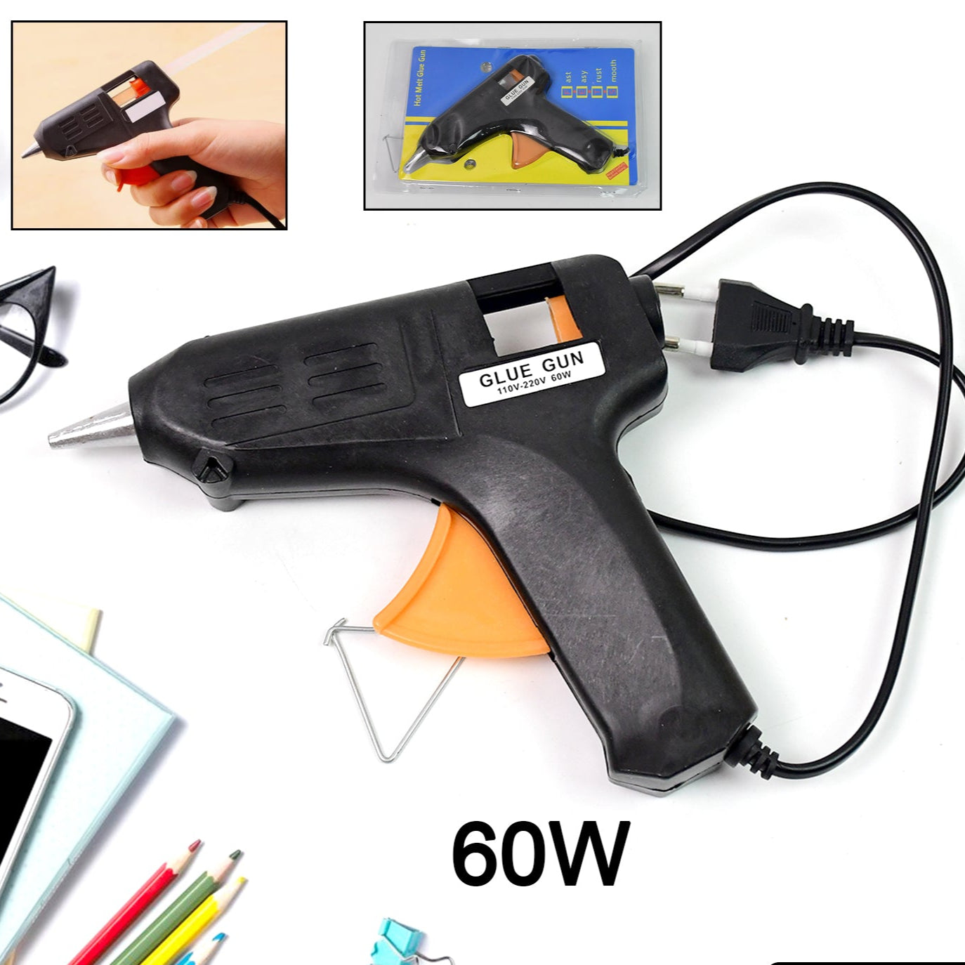 Glue Gun (60 Watt) - Happy Price - Image 1