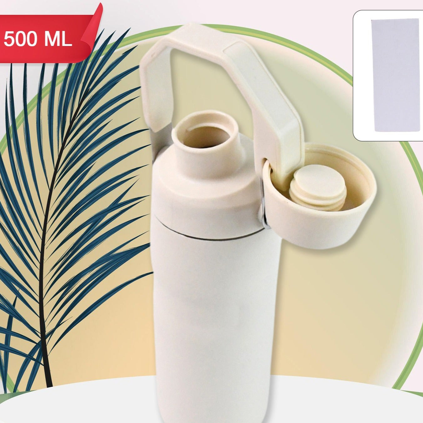 Insulated Stainless Steel Water Bottle (500 Ml) - Happy Price - Image 1