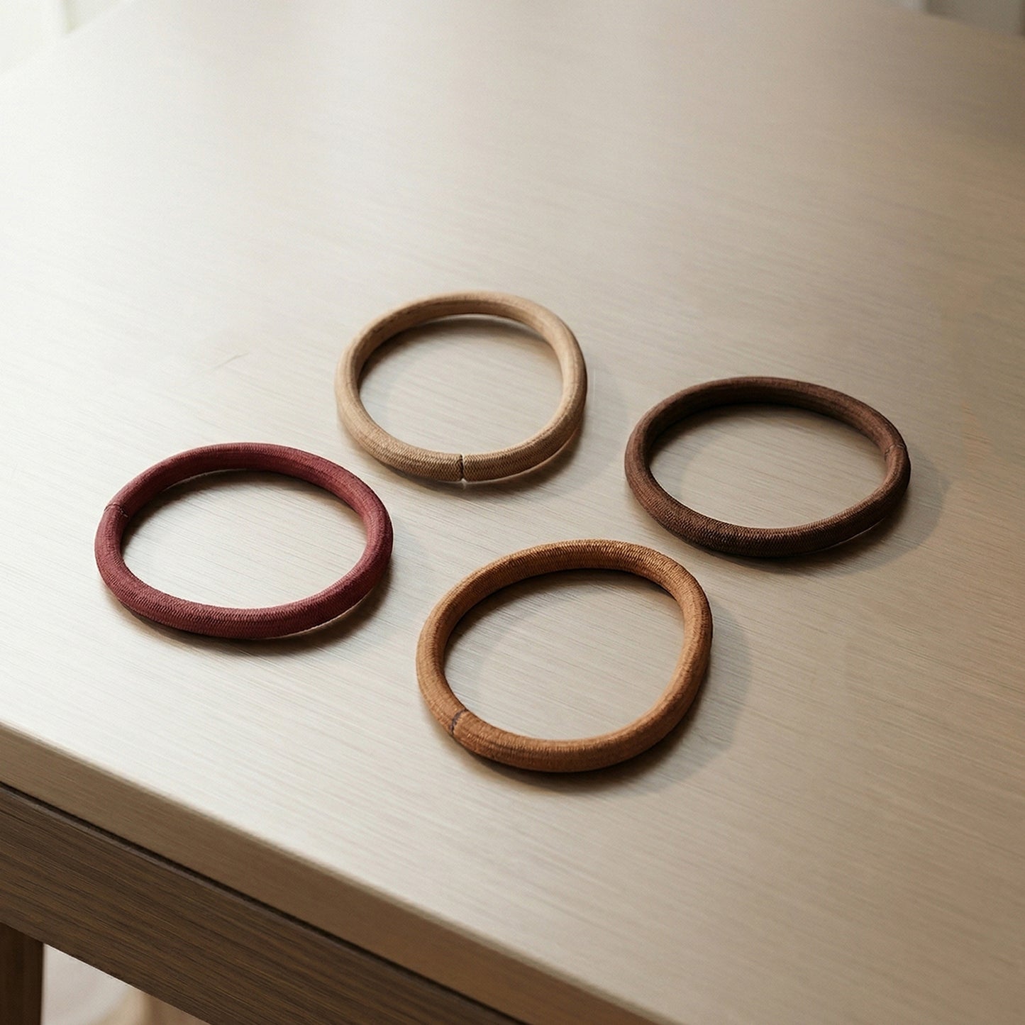Soft Elastic Hair Bands For Women Girls 40 Pc Mix Color