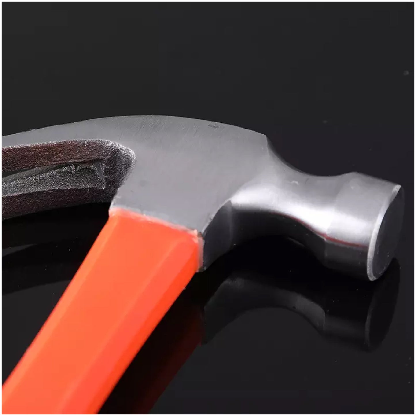 27cm Fibreglass Handle Claw Hammer for Carpentry and Nail Removal - Happy Price - Image 4