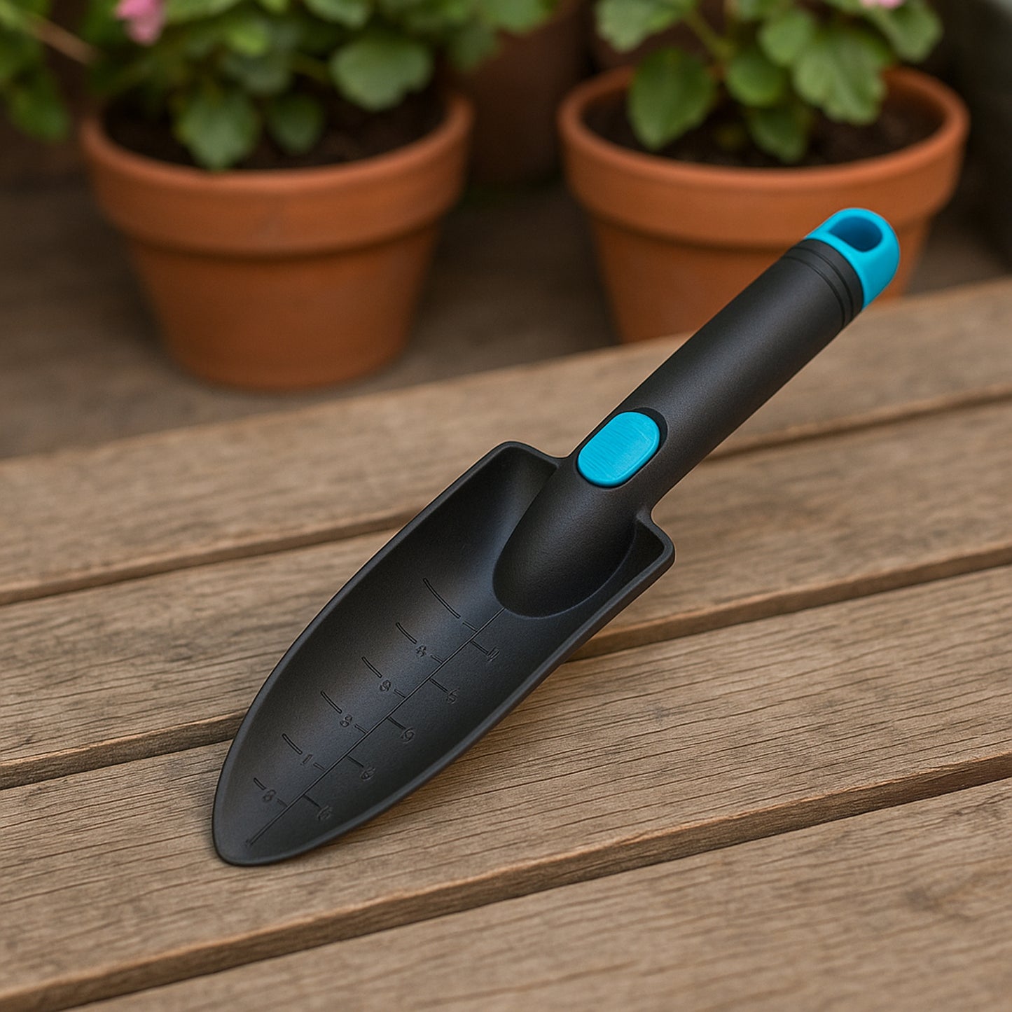Plastic Heavy Duty Garden Hand Trowel With Measurement Marks (1 Pc) - Happy Price - Image 2