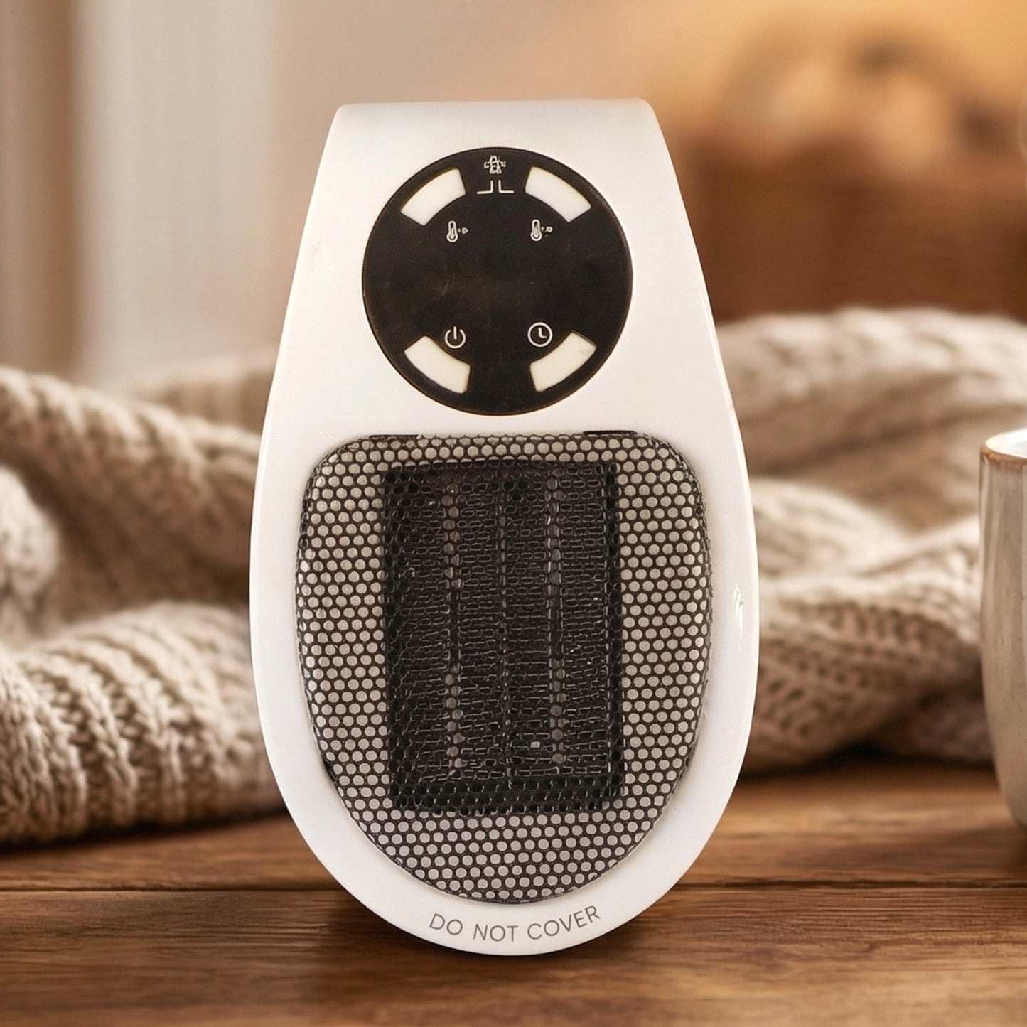 Compact Electric Room Heater - Plug-in Personal Space Warmer (1 Pc) - Great Price - Image 6