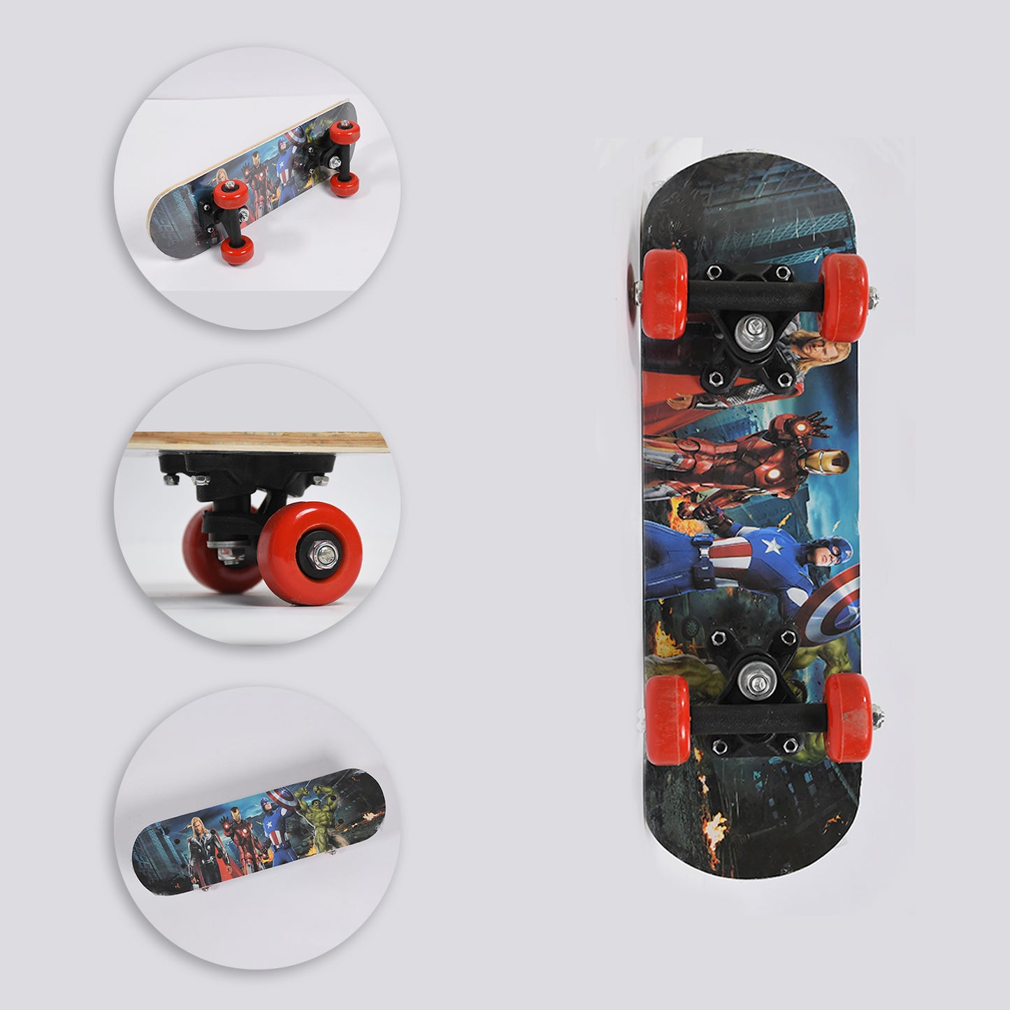 8042 Wood Skateboard for Kids, Teens, Adults - Lightweight & Portable - Happy Price - Image 5