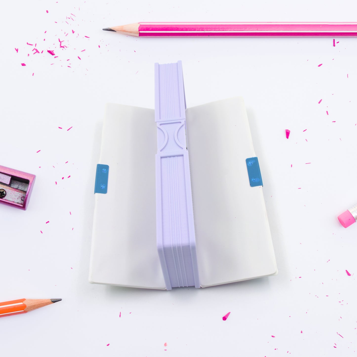 Multipurpose Compass Box Plastic Double Deck Pencil Case With 2 Compartments Supplies Utility Box Storage Organizer Pencil Box For School Cartoon Printed Pencil Case For Kids Birthday Gift For Girls Boys - Happy Price - Image 5