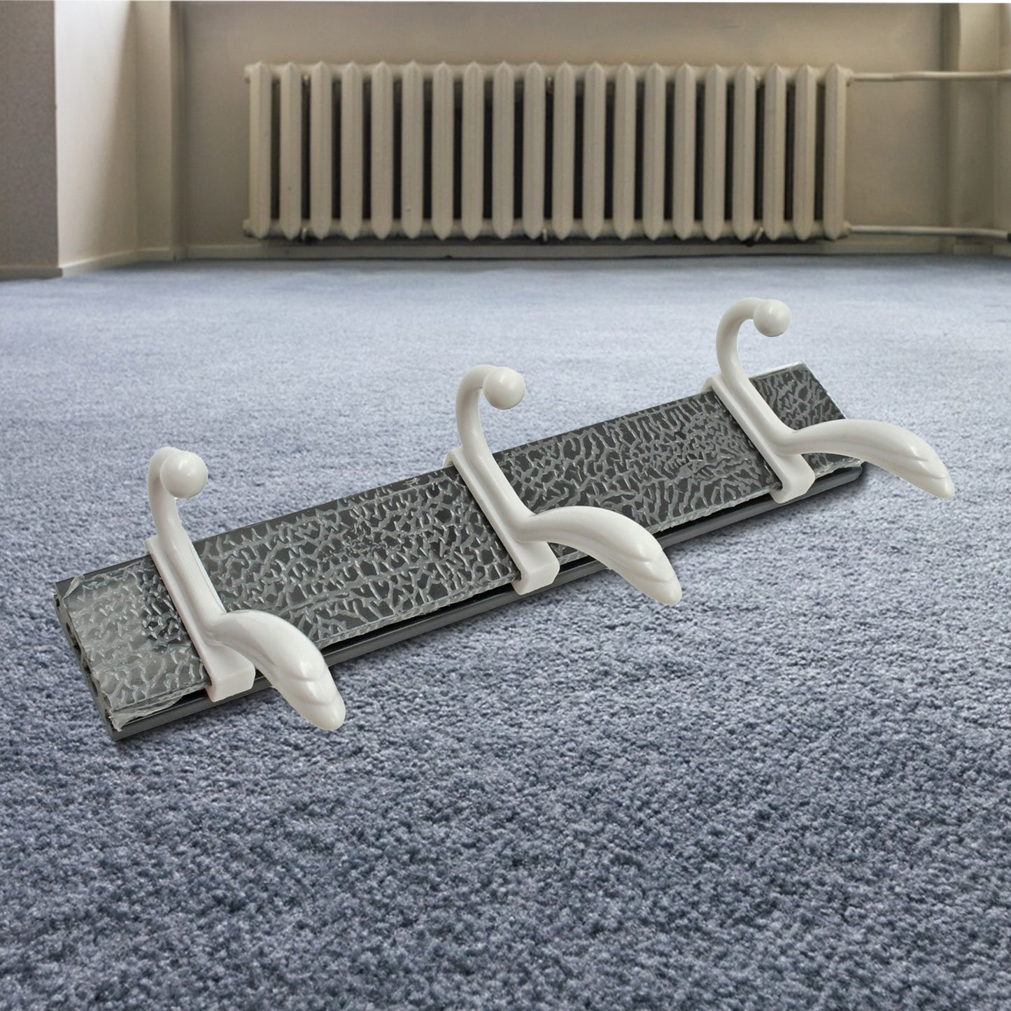 Cloth Hanger Wall Door Hooks Rail For Hanging Clothes For Hanging Hook Rack Rail Extra Long Coat Hanger Wall Mount For Clothes Jacket Hats 6 Hook - Happy Price - Image 5