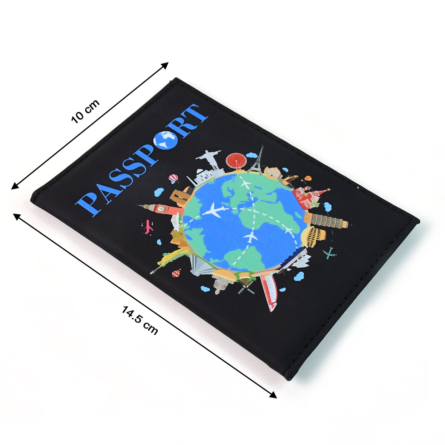 Stylish Printed Passport Holder Cover (1 Pc) - Happy Price - Image 4