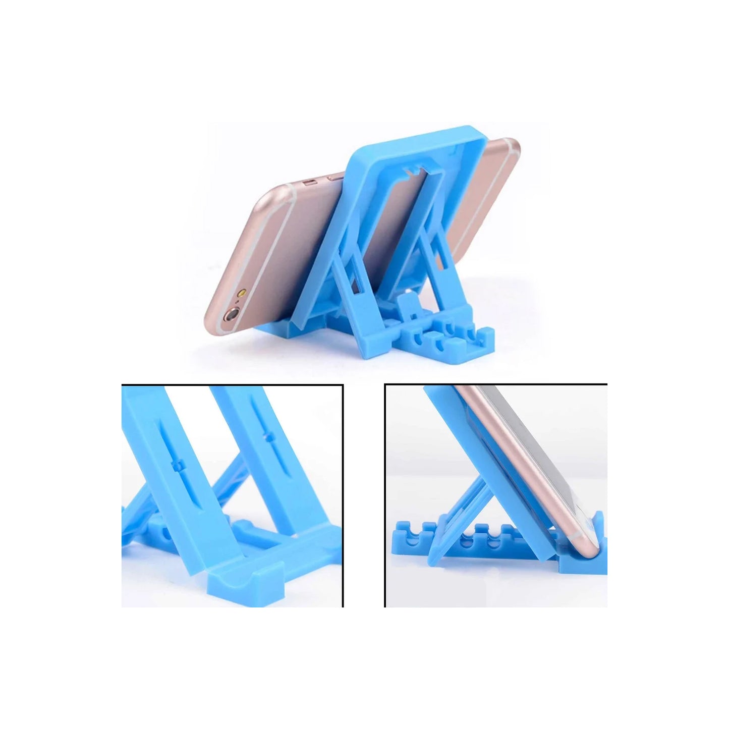 Adjustable 4 Steps Foldable Mobile Stand Holder (4 Pc) - Happy Price - Image 3