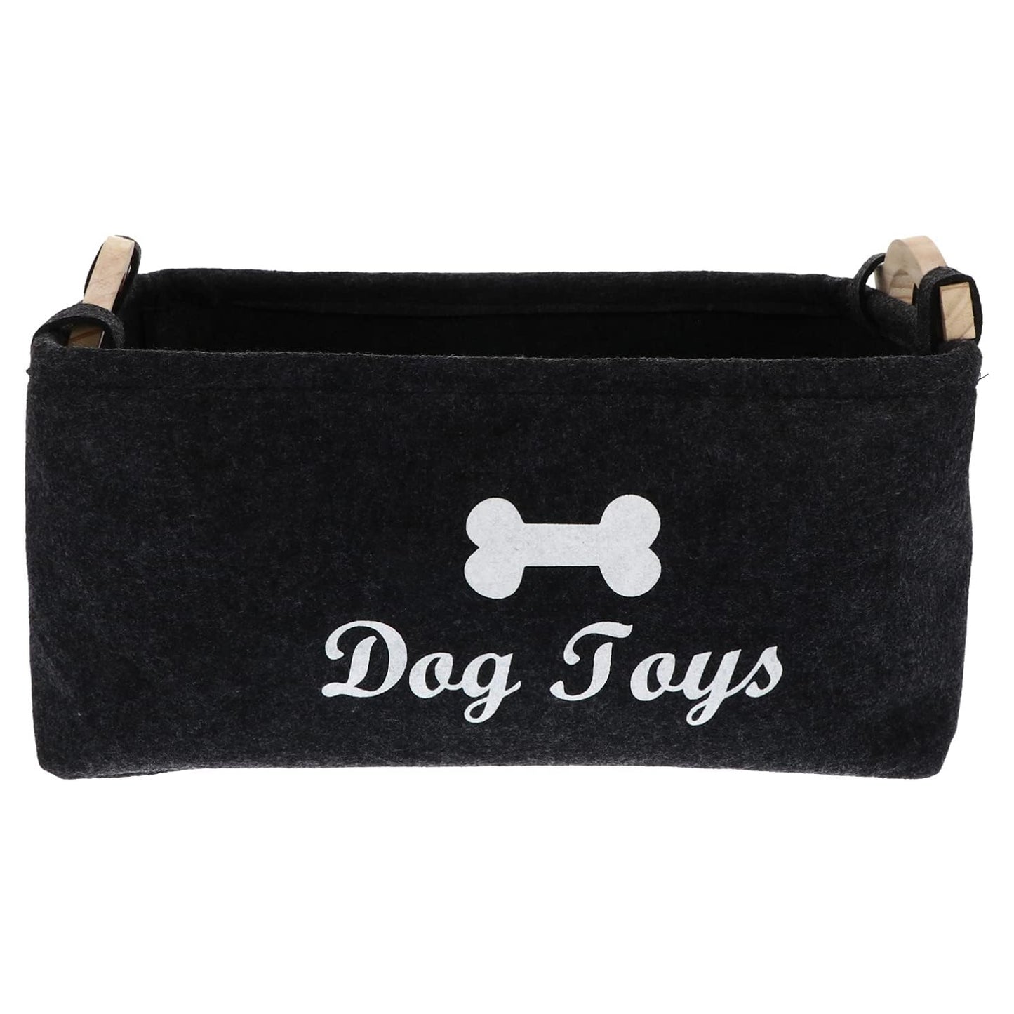 Felt Pet Toy Storage Basket Organizer - 39x29x17 cm, 1 Pc - Happy Price - Image 2