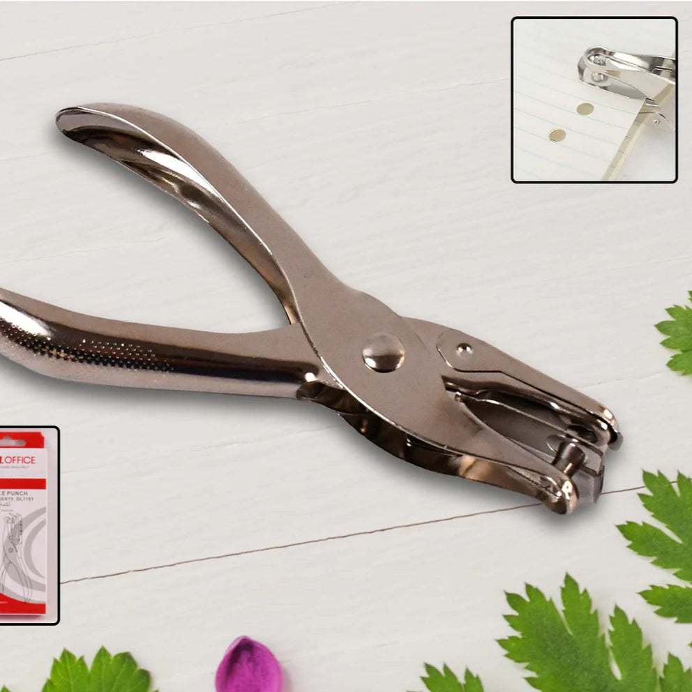 Hole Punch Crafts Single Hole Puncher Hole Puncher Whole Puncher Paper Hole Office Puncher Office Supply Paper Cutter - Happy Price - Image 5